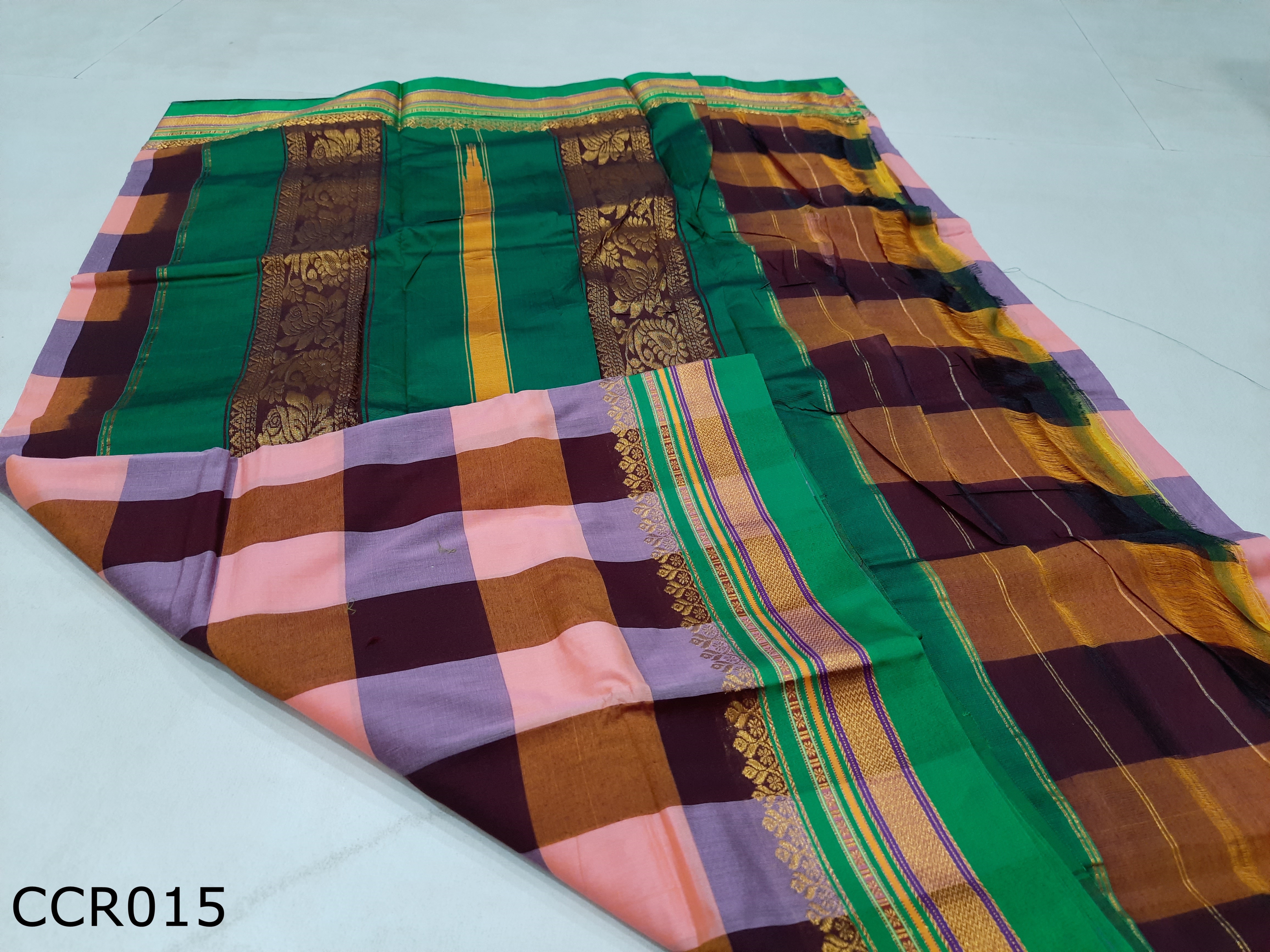 Cotton Silk Rich Pallu 