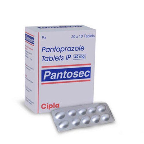 PANTOSEC 40MG TABLET 10' STRIP
