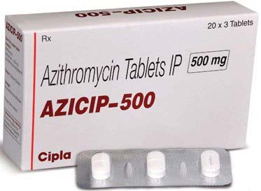 AZICIP 500 TABLET 3' STRIP