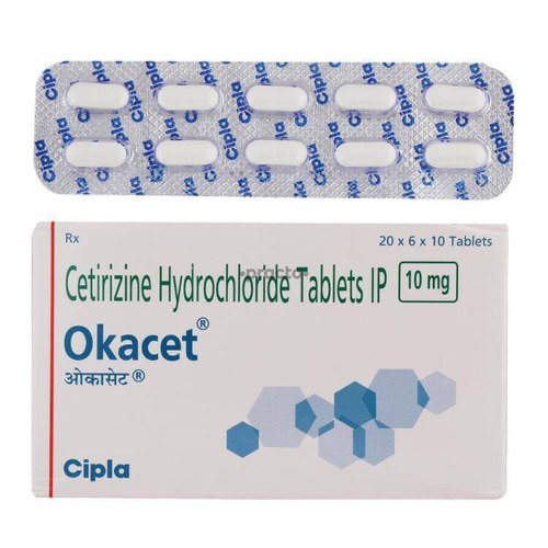 OKACET 10MG TABLET 10' STRIP