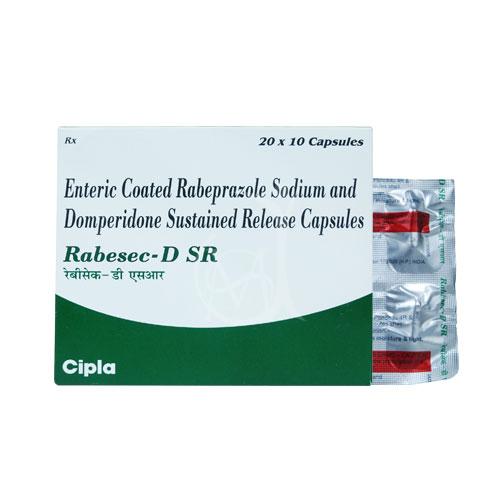 RABESEC D SR CAPSULE 10' STRIP