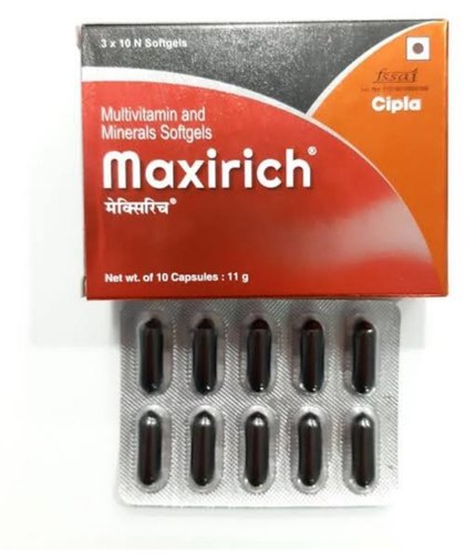 MAXIRICH SOFTGEL CAPSULE 10' STRIP