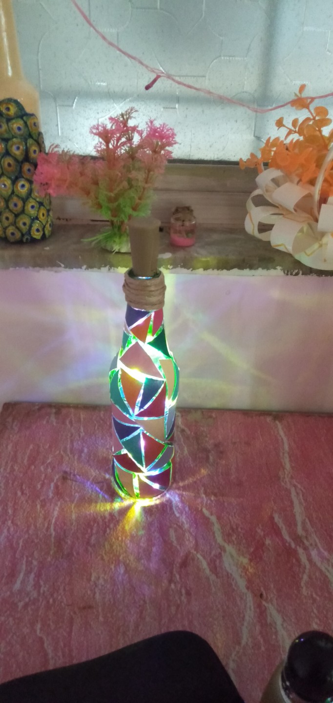 Bottle lamp