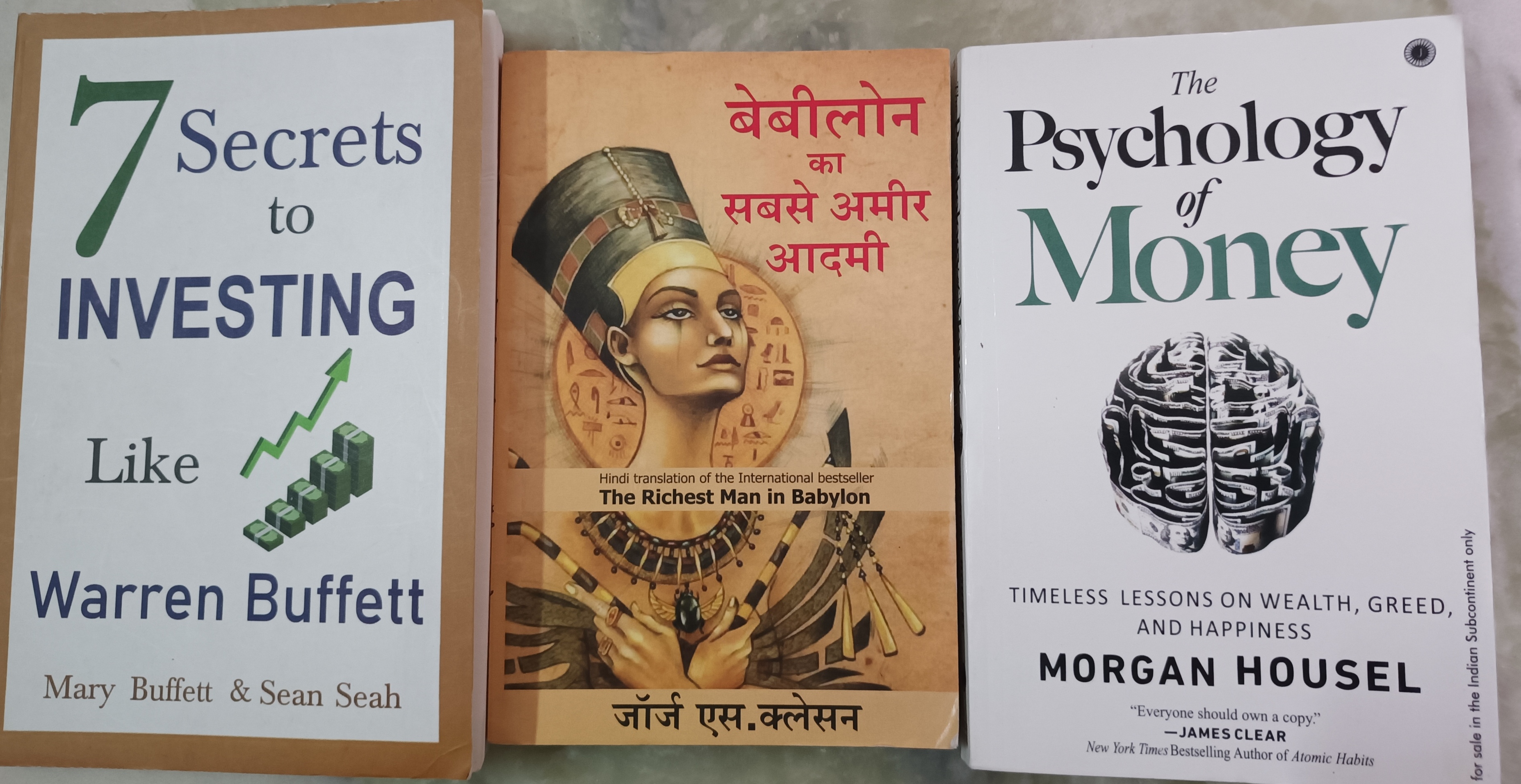 Combination of 3 best financial book