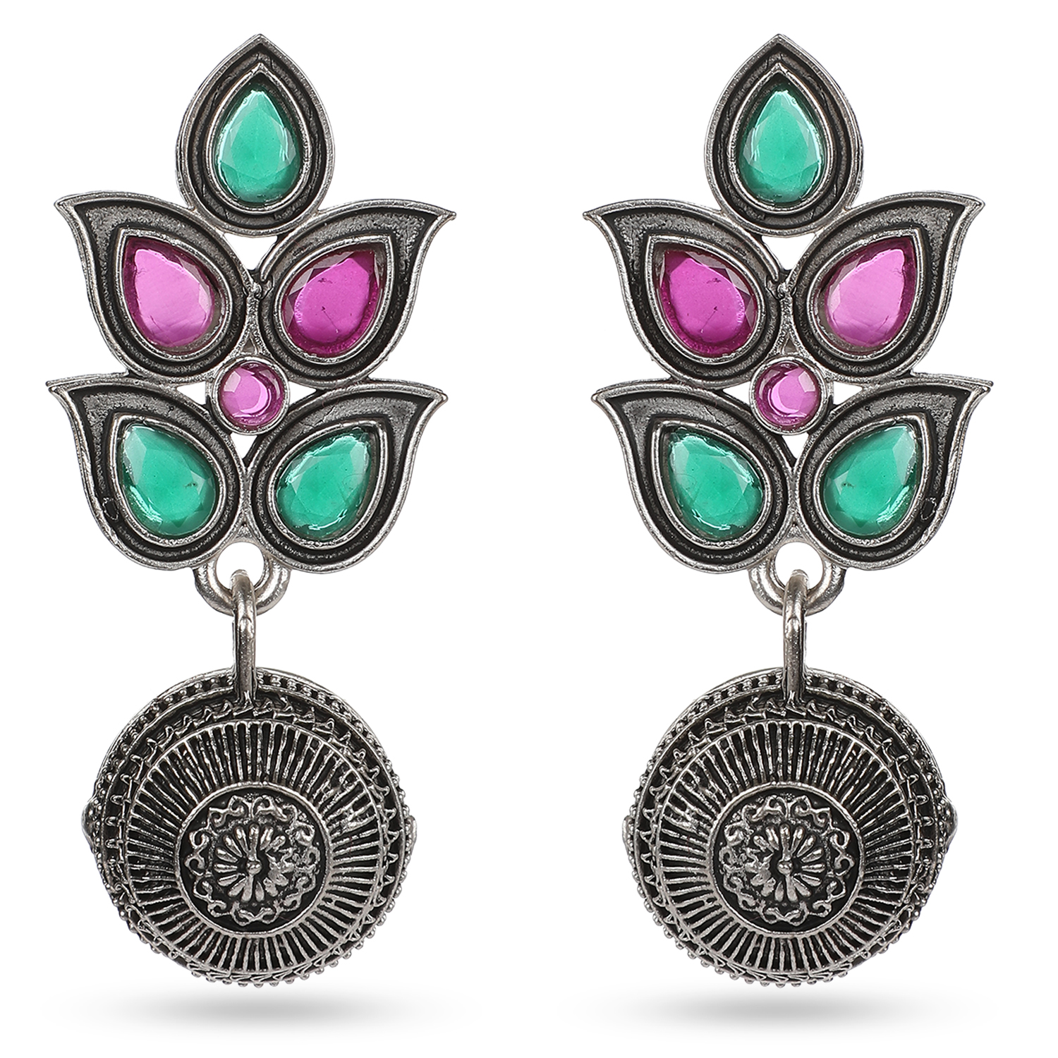 Gorgeous Light Weight doxidsed Zircon Zinc Drops & Danglers Alloy Drops & Danglers