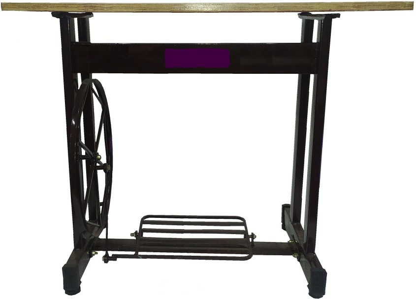 Domestic Sewing Machine Stand & Table Usha/bajaj/and other domestic (Paydan). Accessories : Belt and 4 screws to fit the table on stand(STEEL)