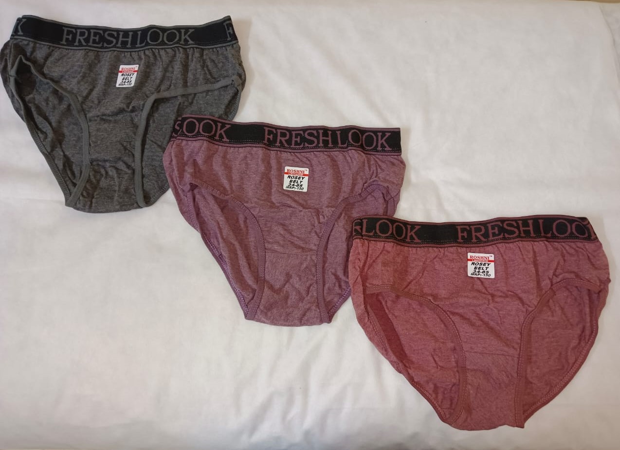 Cotton Panty Set of 3