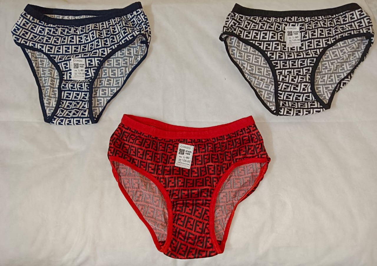 Printed cotton panty