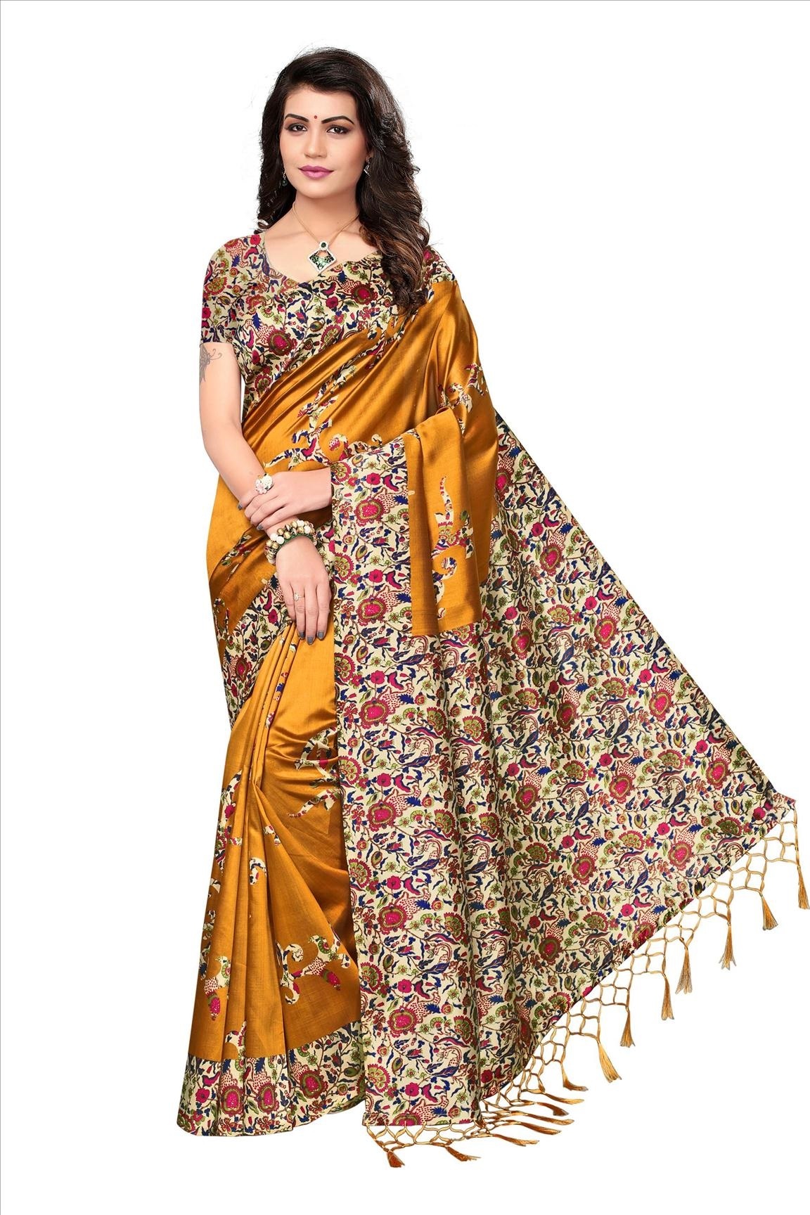 ART SILK  JHALOR 6 MTR