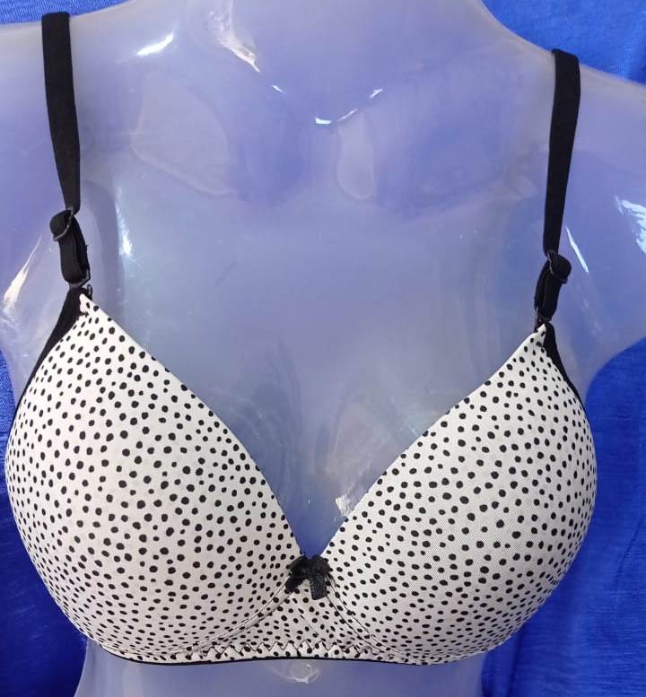 Printed Paded Bra