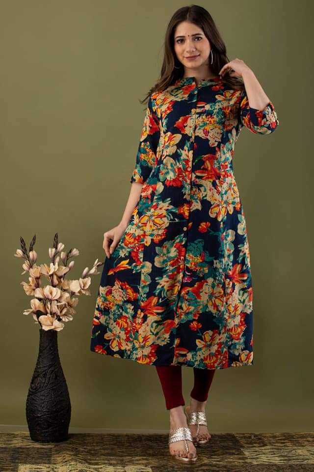 A line kurties