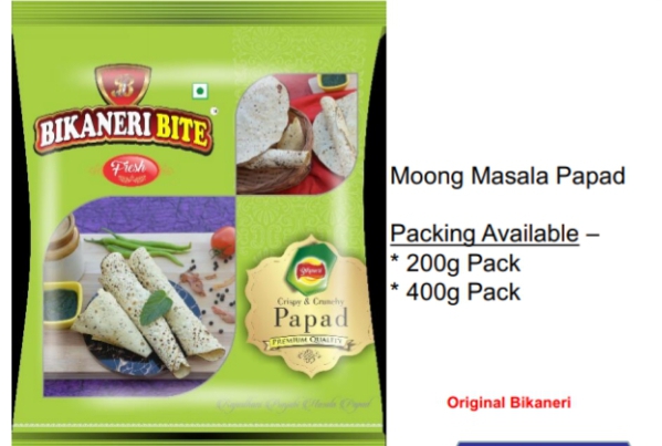 Moong special papad