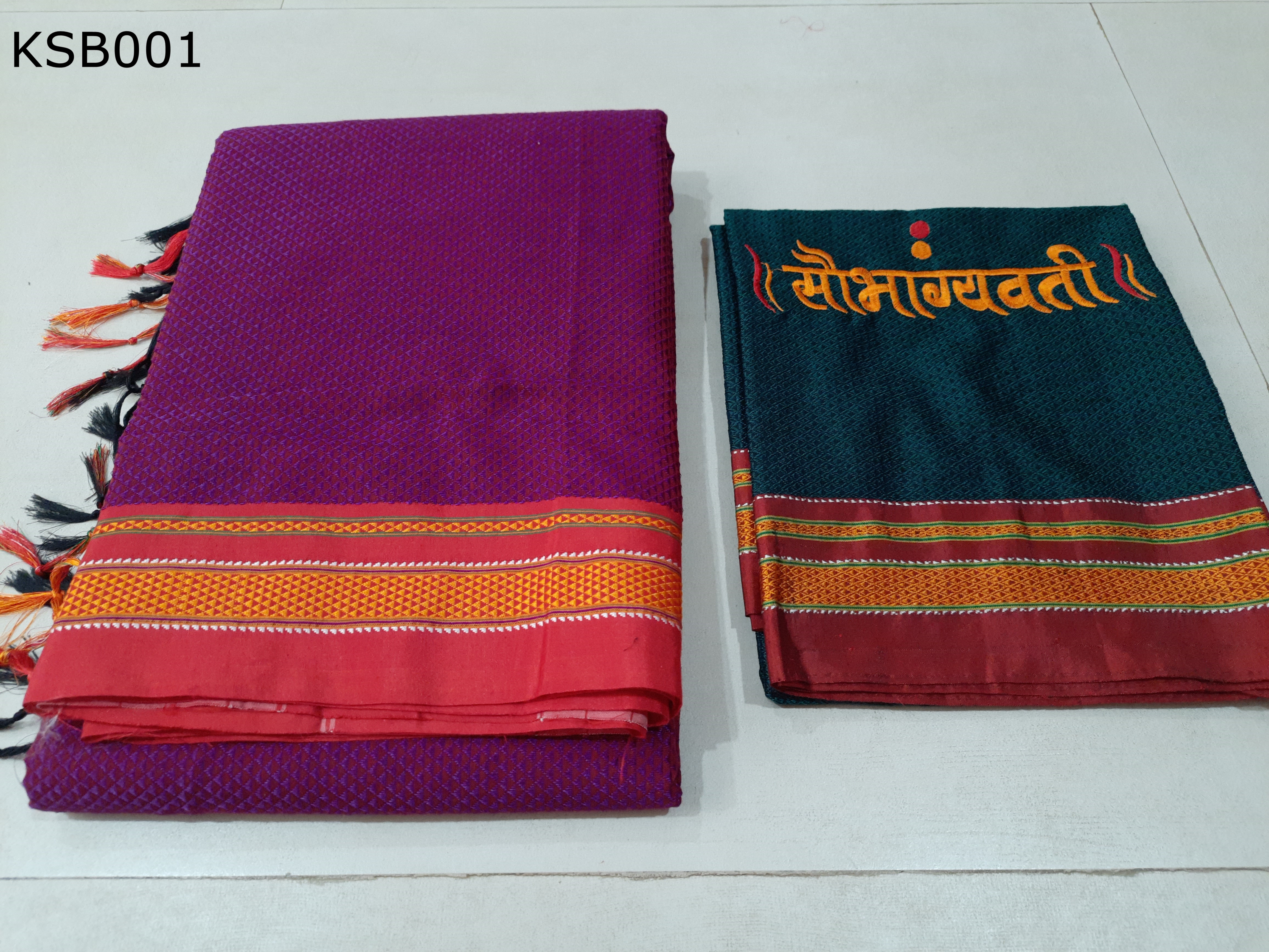 Khun Lining Pallu With Soubhagyavati Blouse