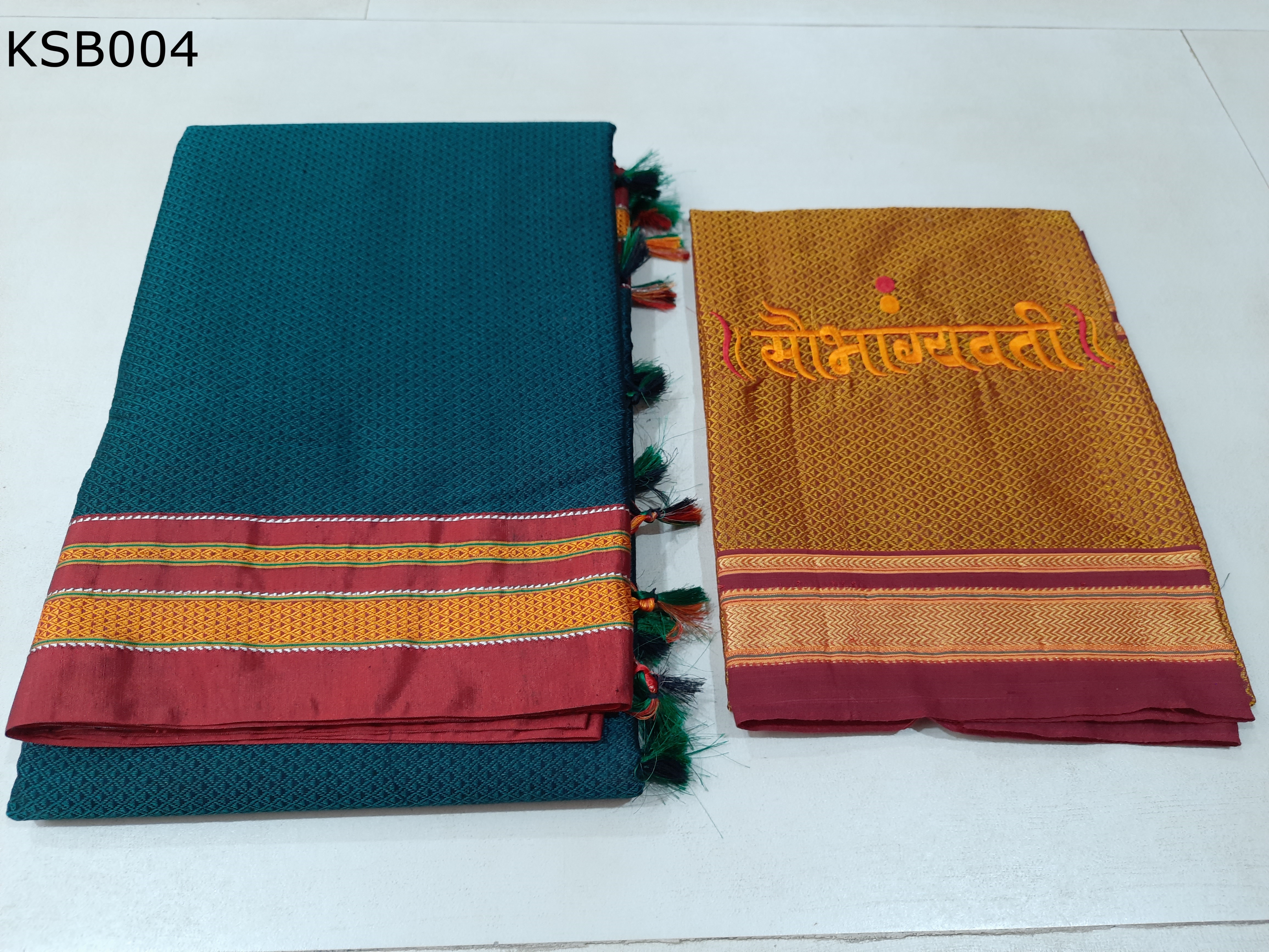 Khun Lining Pallu With Soubhagyavati Blouse