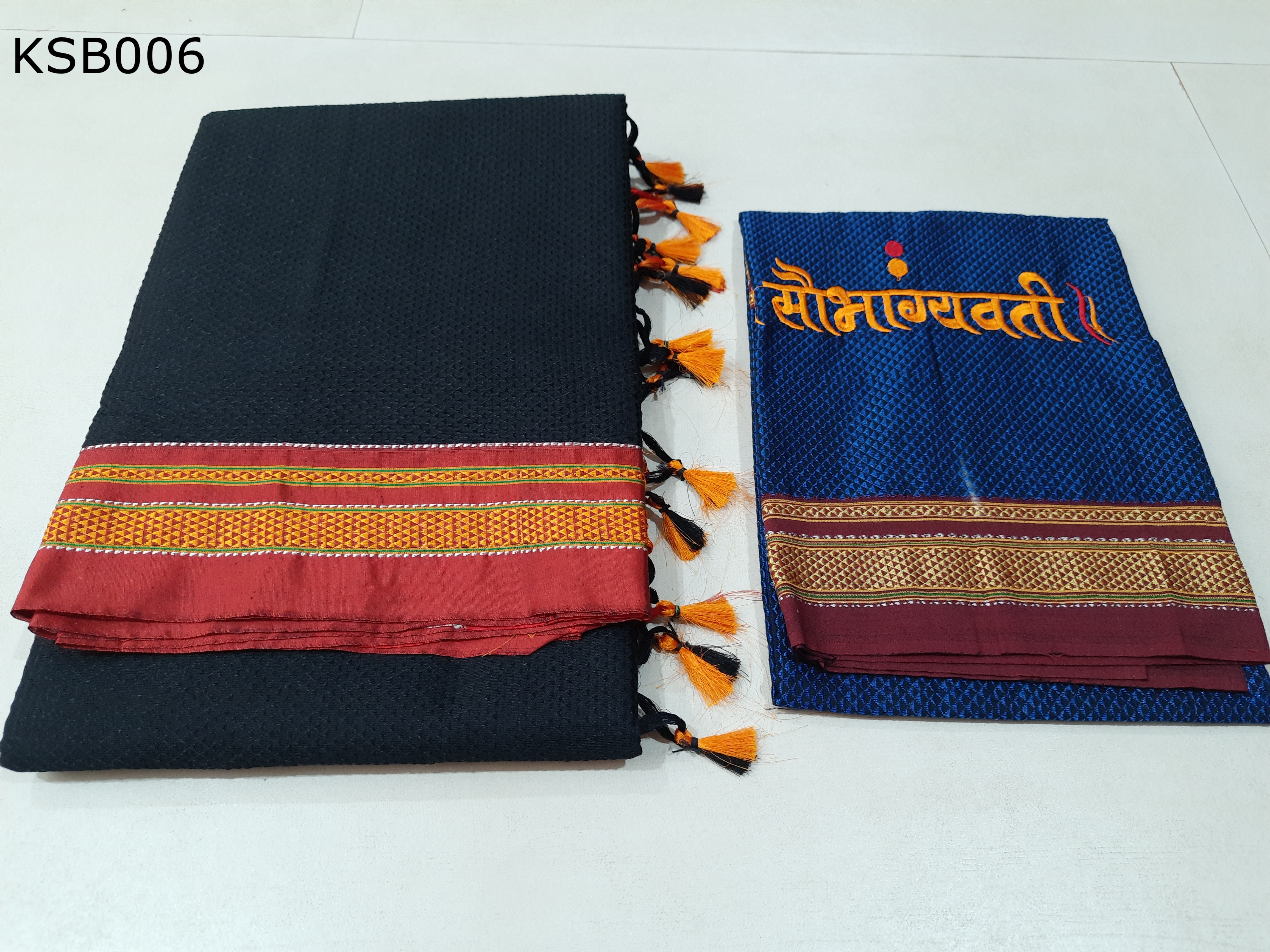 Khun Lining Pallu With Soubhagyavati Blouse