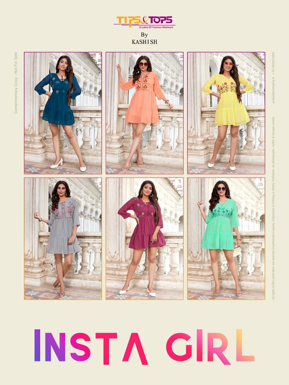  Insta Girl Tips &Tops Fancy Tops  