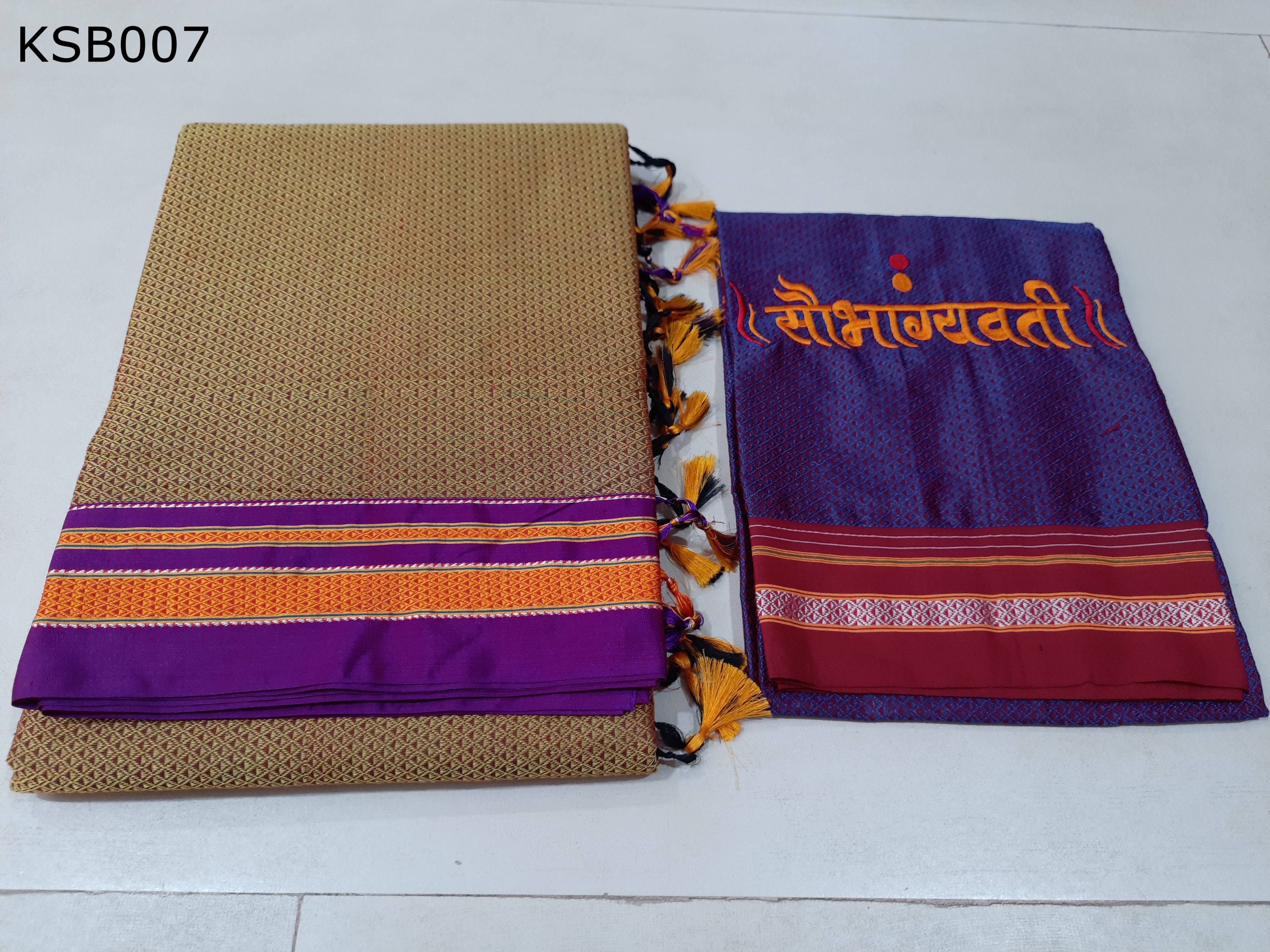 Khun Lining Pallu With Soubhagyavati Blouse
