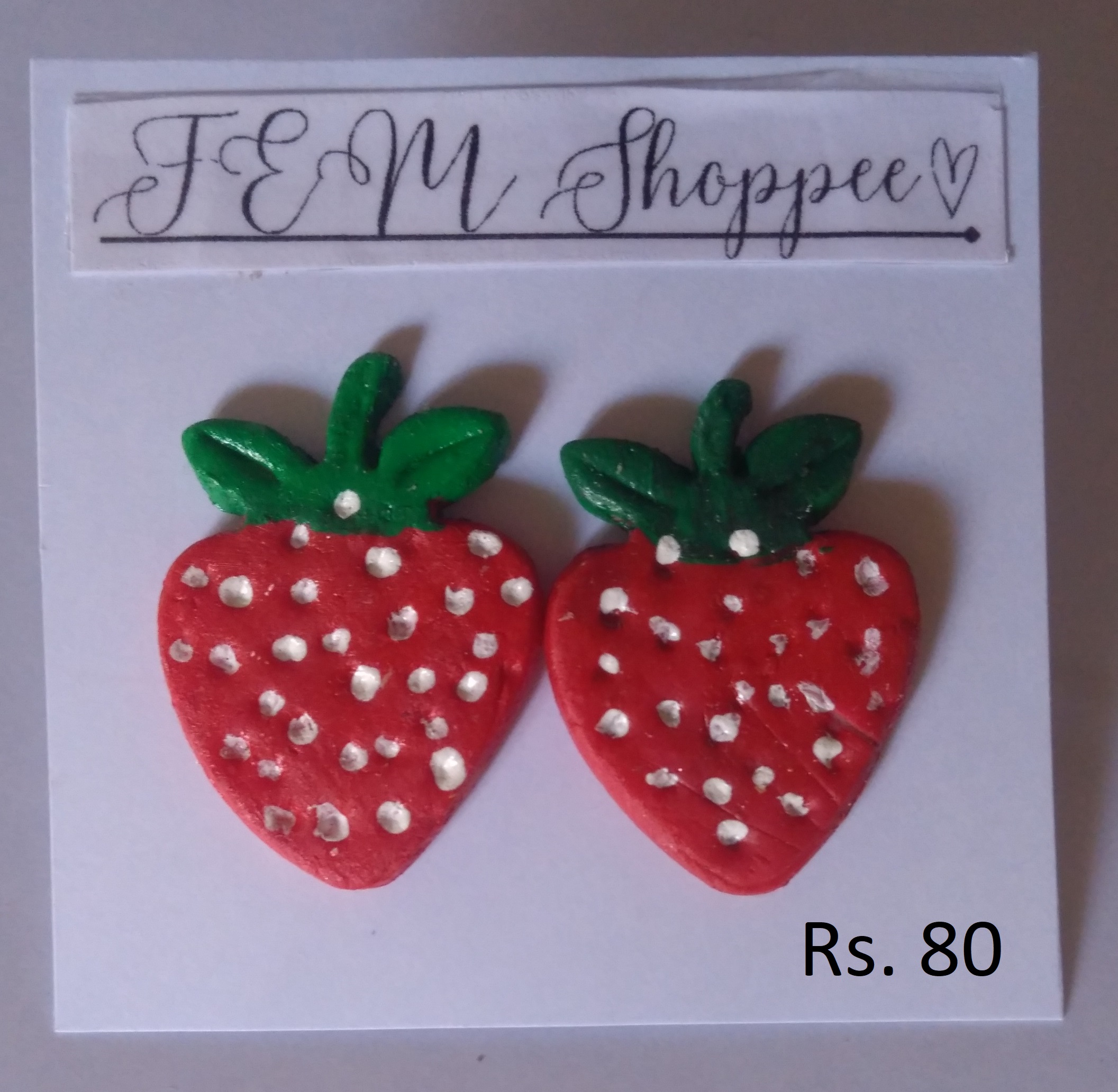 Strawberry Earrings