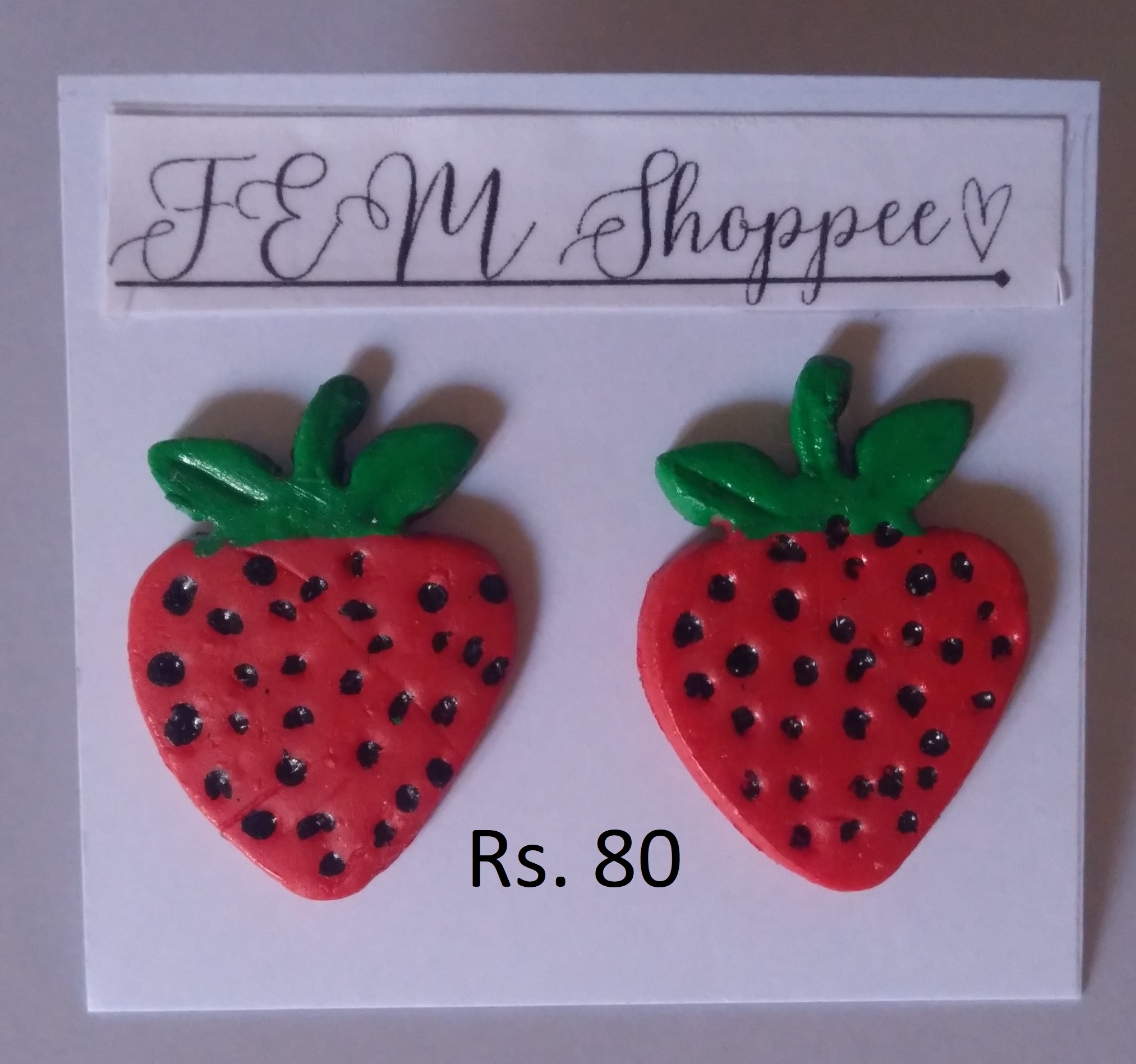 Strawberry Earrings