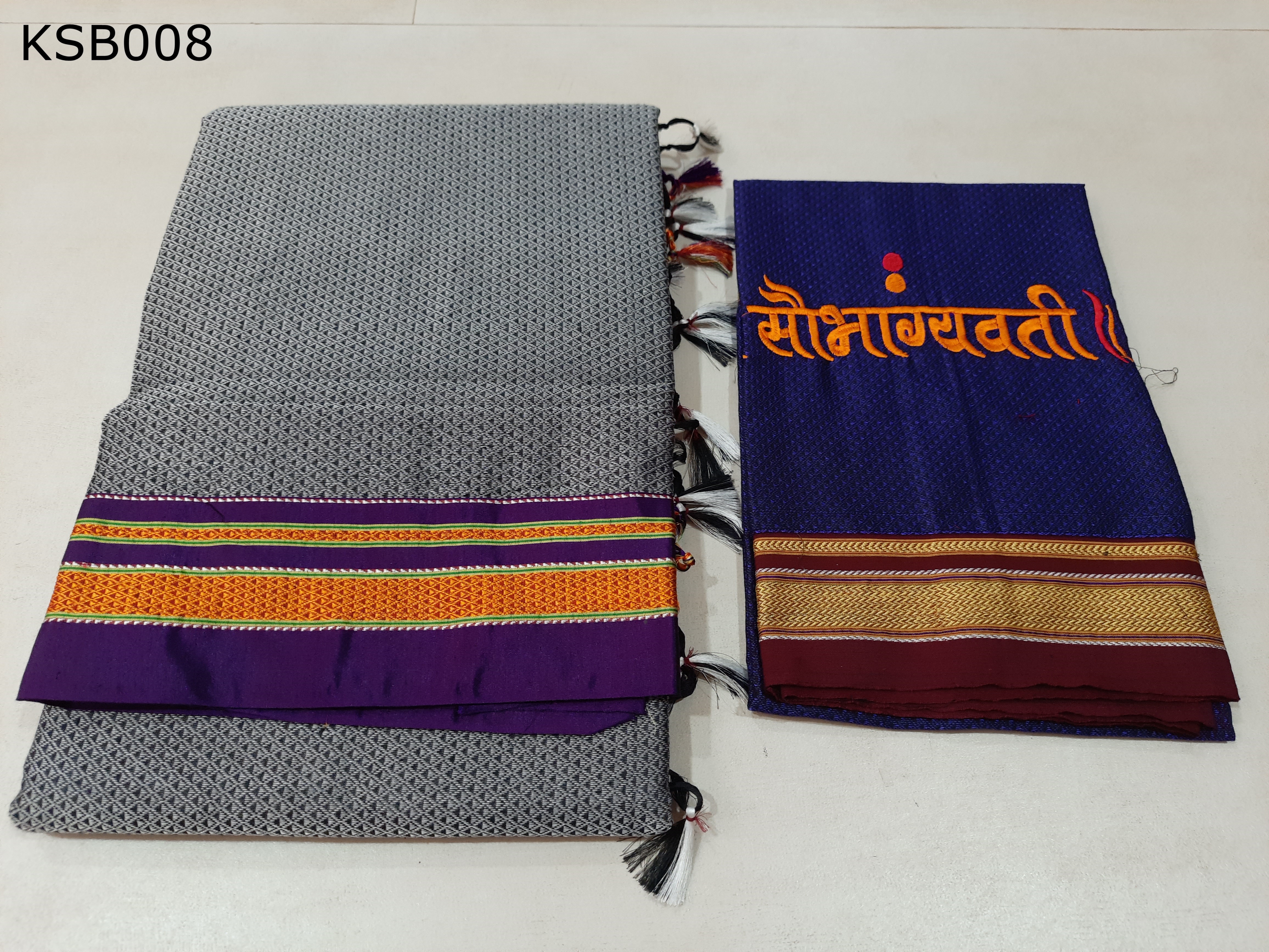 Khun Lining Pallu With Soubhagyavati Blouse