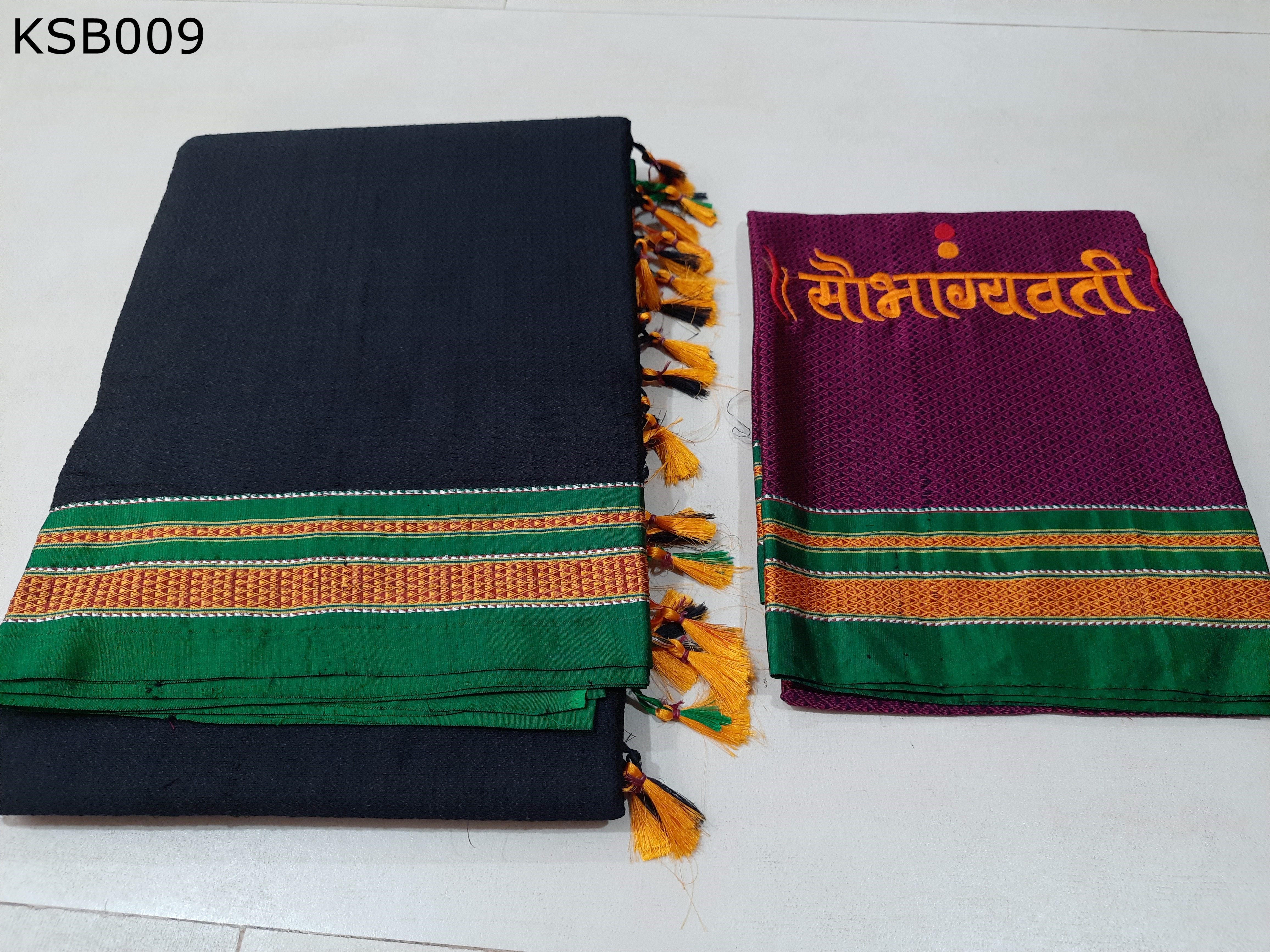Khun Lining Pallu With Soubhagyavati Blouse