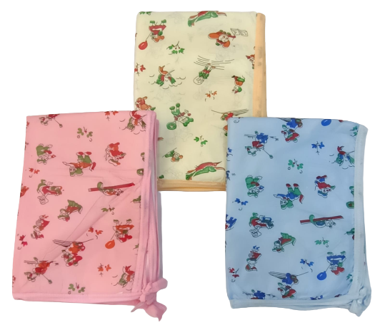 Infant Unisex Kids Bedding Dry Sheet ( pack of 3 ) 