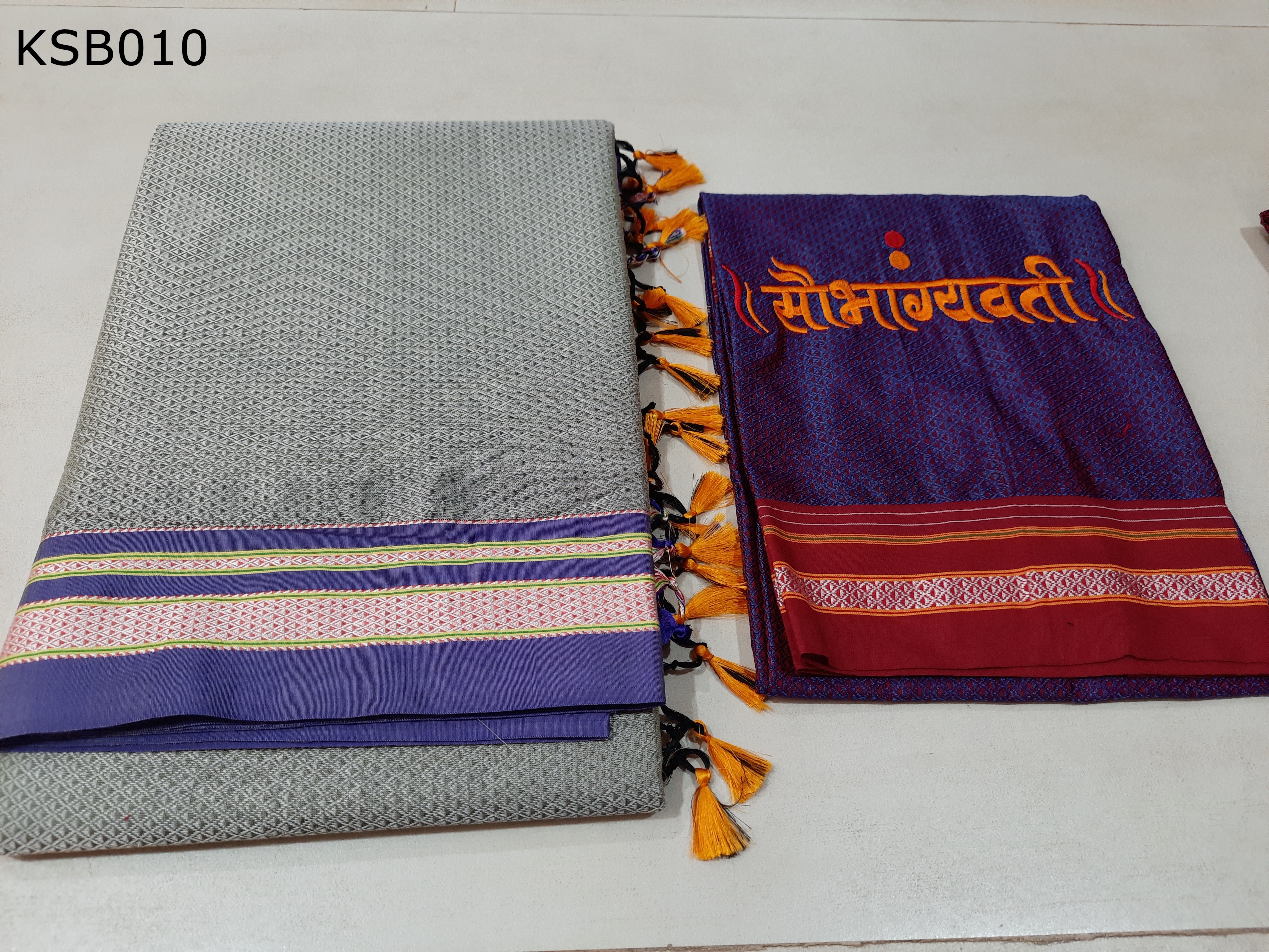 Khun Lining Pallu With Soubhagyavati Blouse