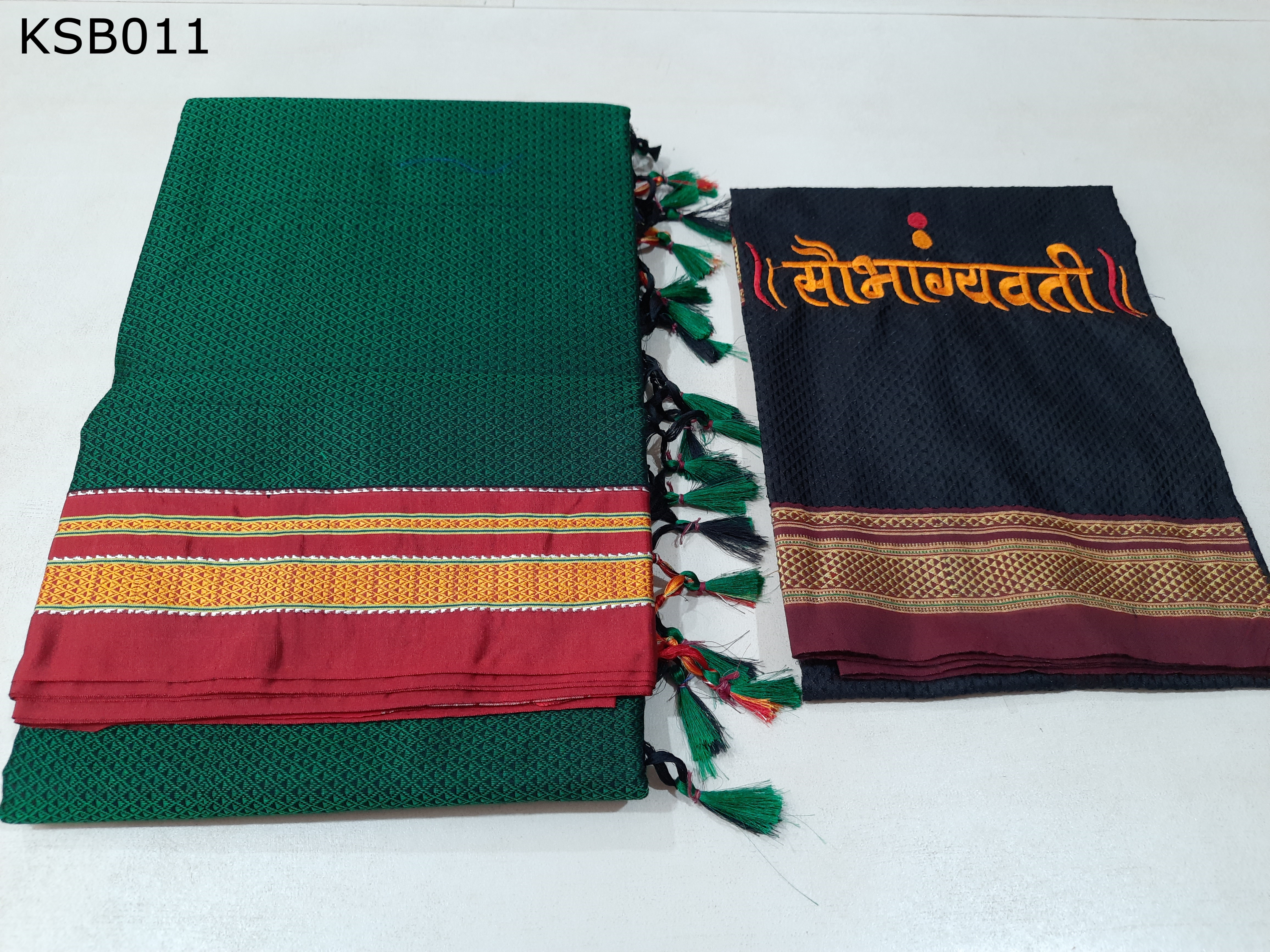 Khun Lining Pallu With Soubhagyavati Blouse