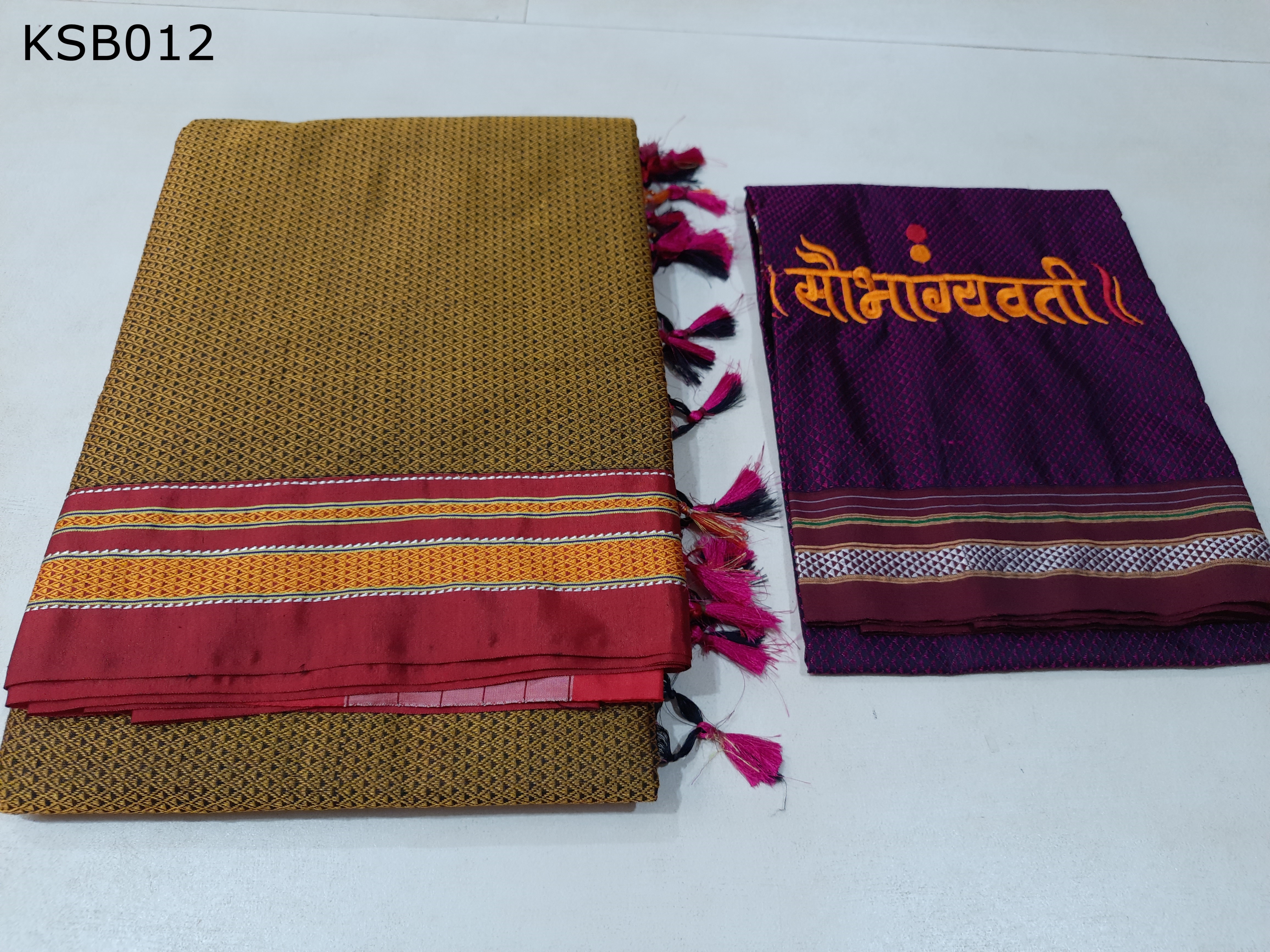 Khun Lining Pallu With Soubhagyavati Blouse