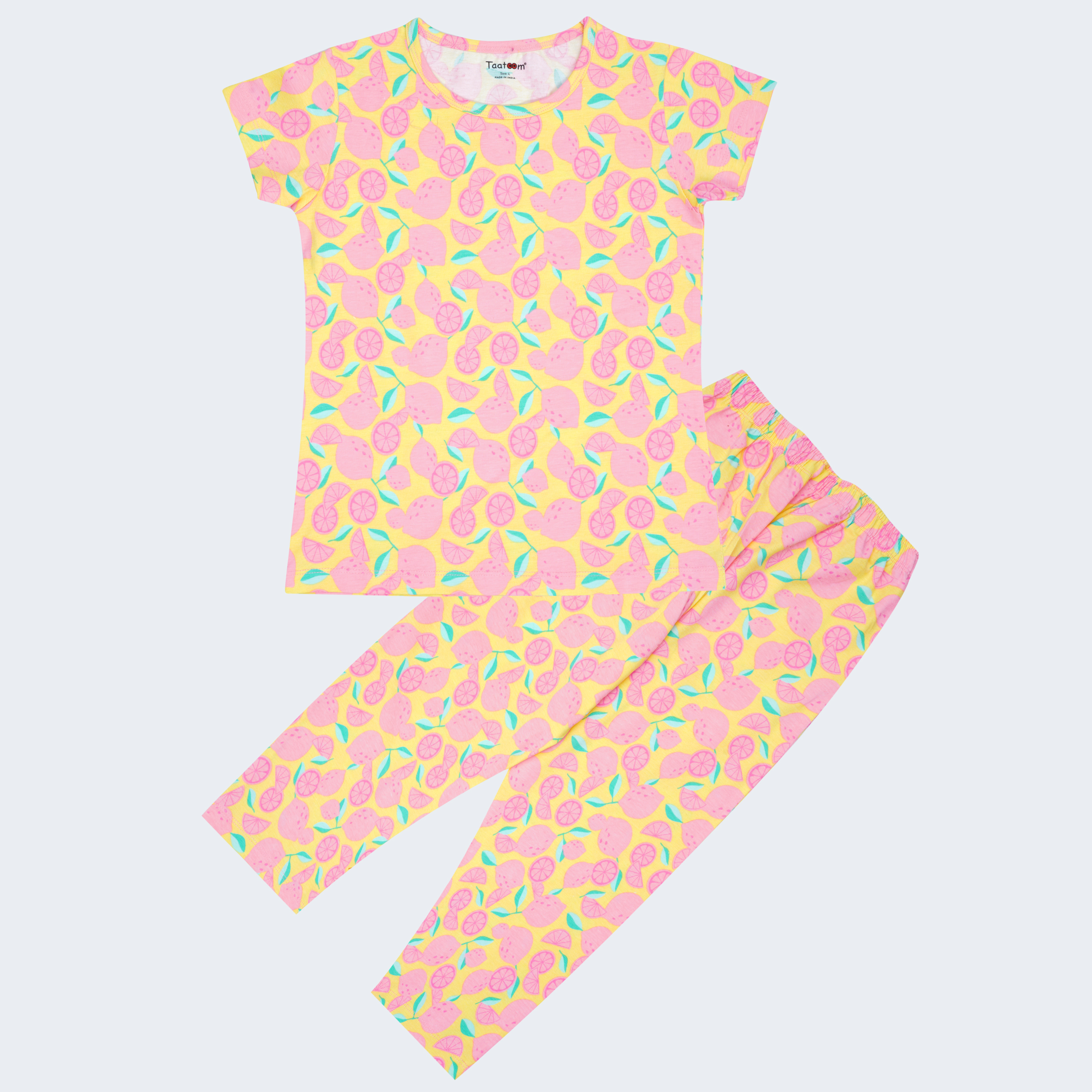 Taatoom multicolor fruits nightwear,multicolor