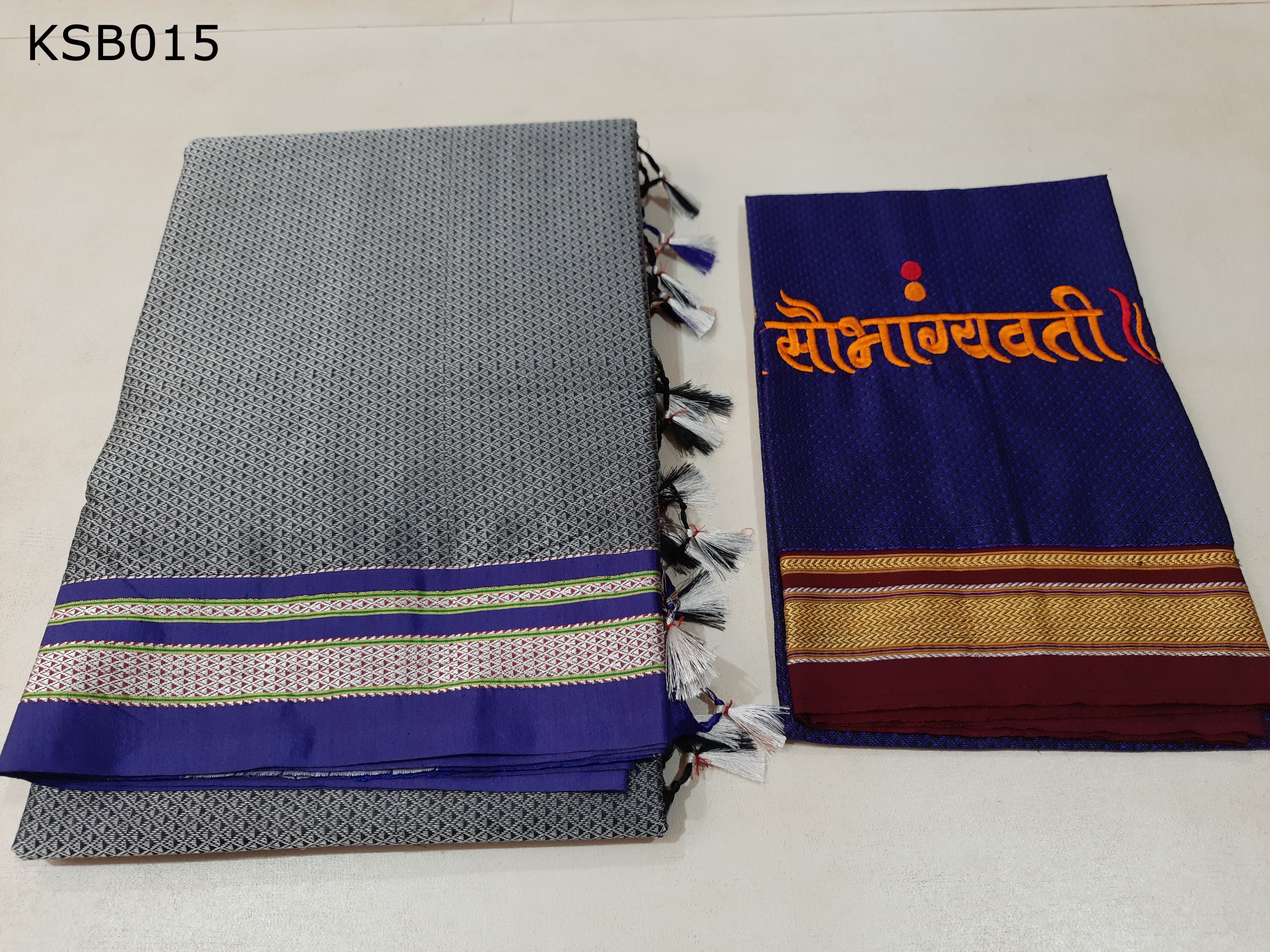 Khun Lining Pallu With Soubhagyavati Blouse