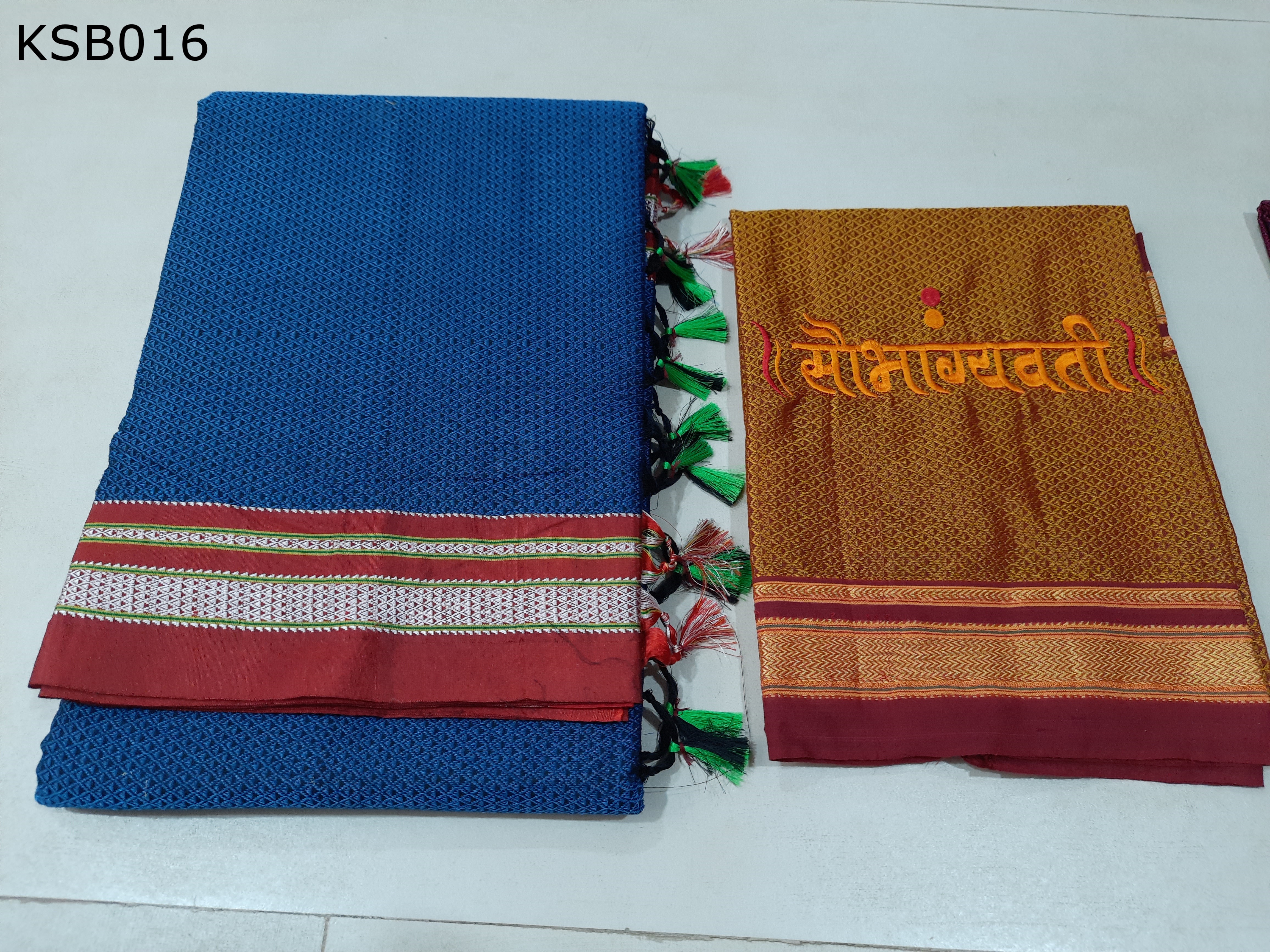 Khun Lining Pallu With Soubhagyavati Blouse