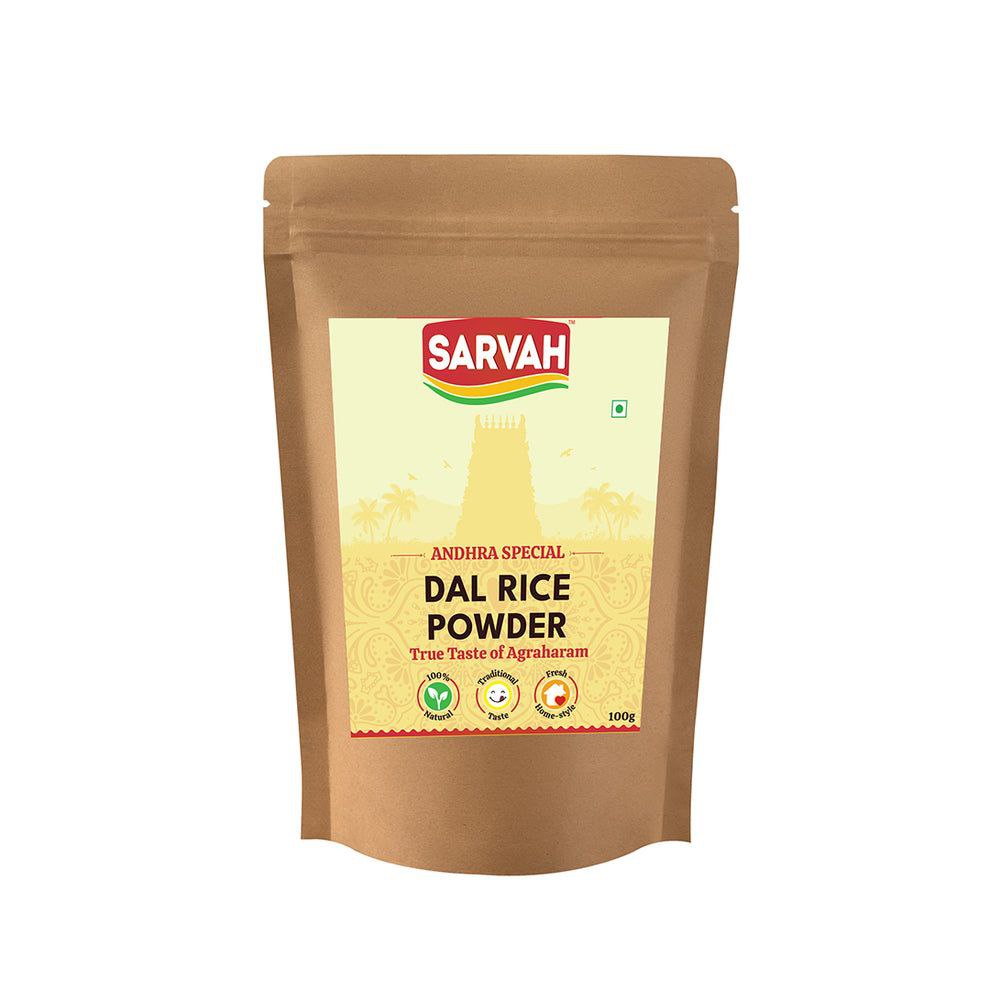 Agraharam Special Dal Rice Powder | Paruppu Podi | No Garlic | All Natural | 100gms