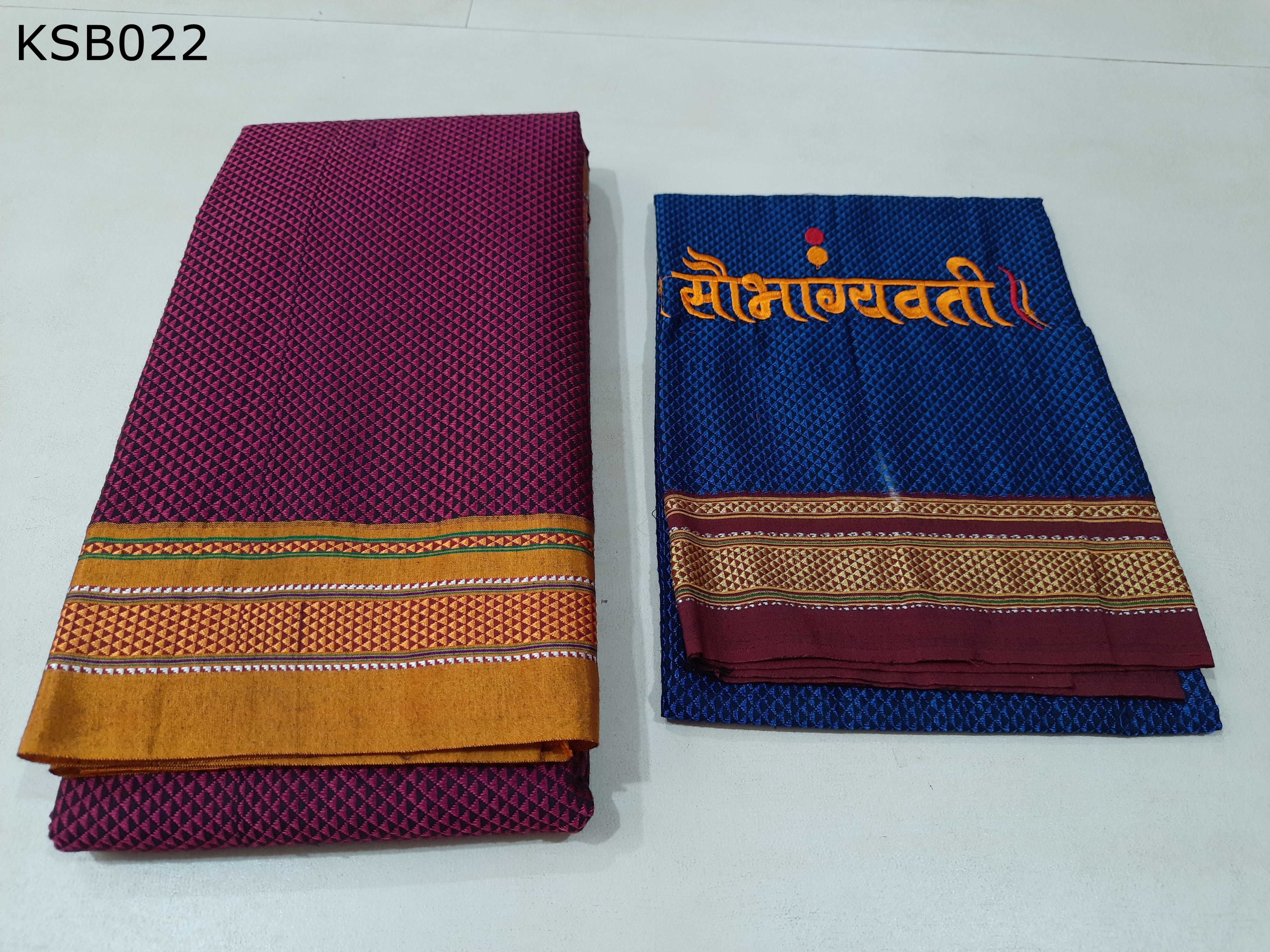 Khun Lining pallu With Soubhagyavati Blouse