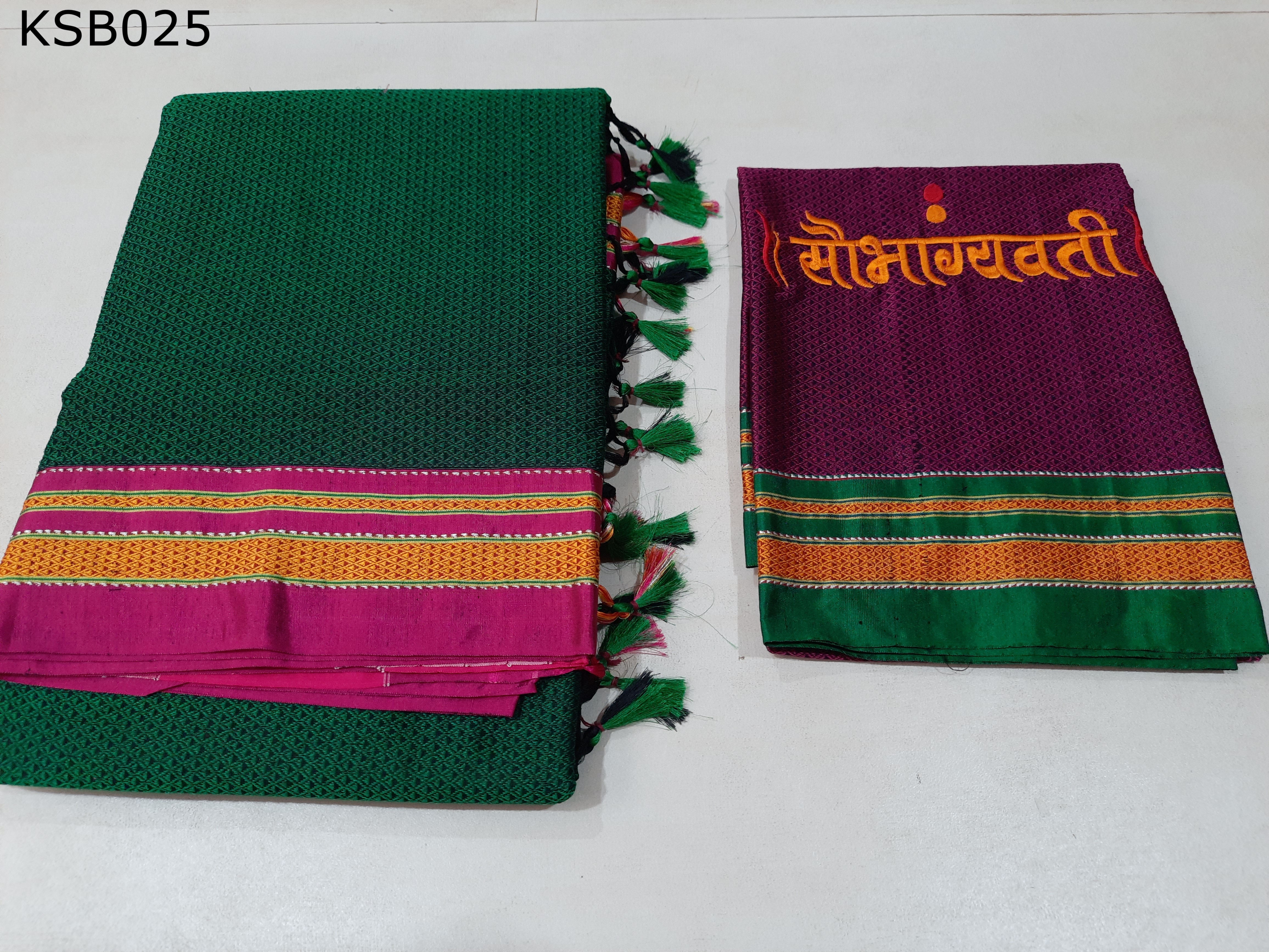 Khun Lining Pallu With Soubhagyavati Blouse