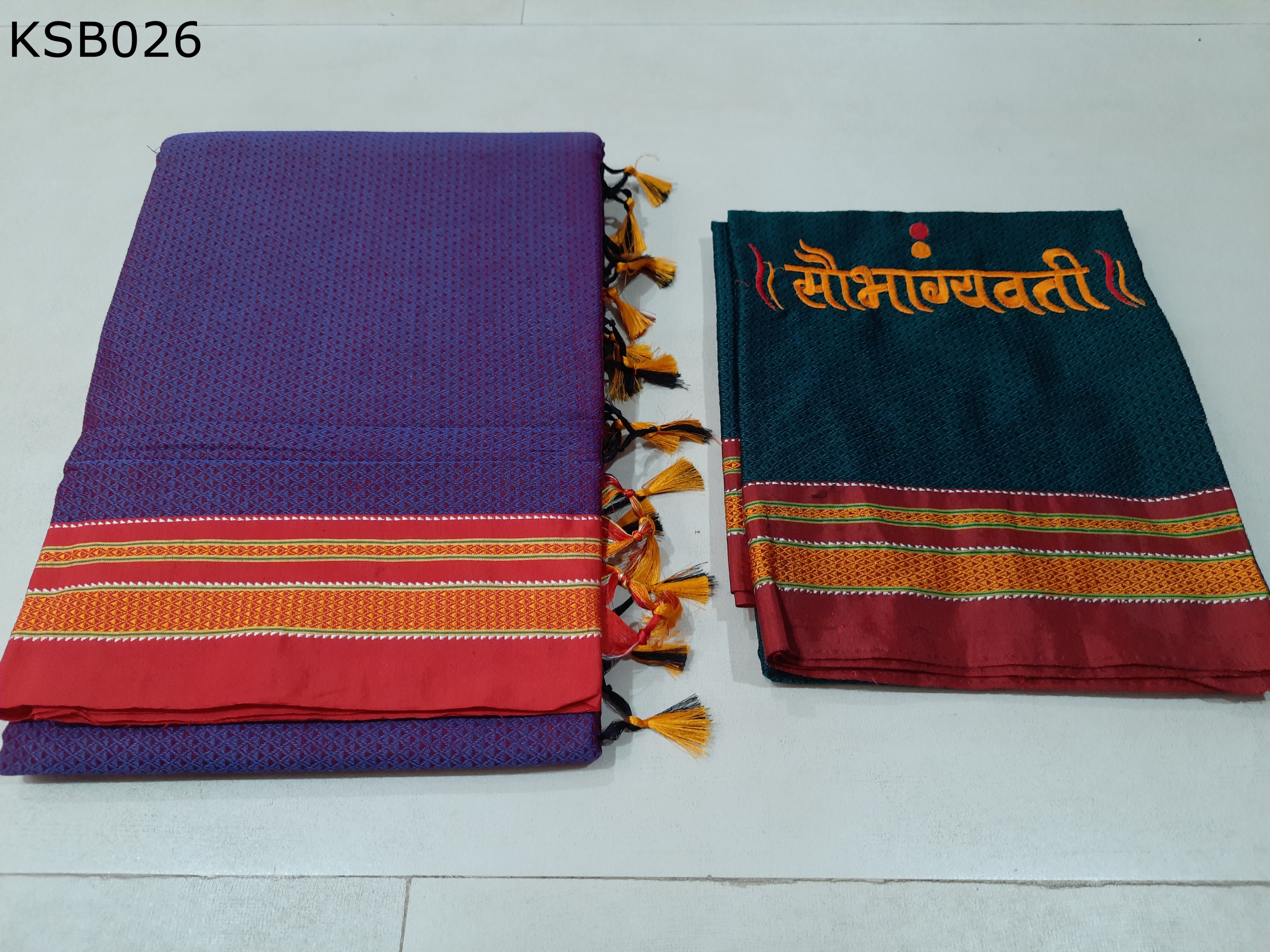 Khun Lining Pallu With Soubhagyvati Blouse