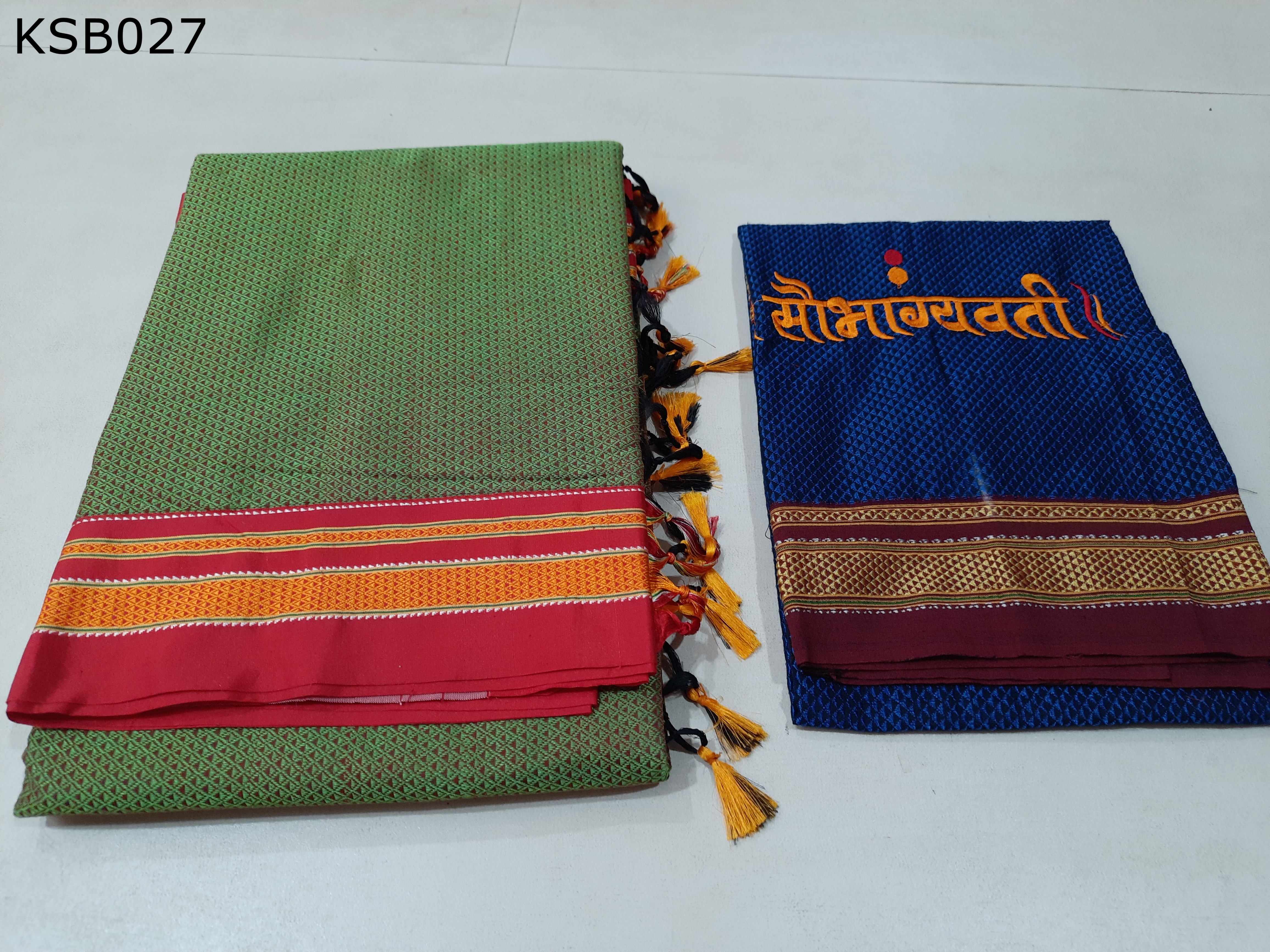 Khun Lining Pallu With Soubhagyavati Blouse