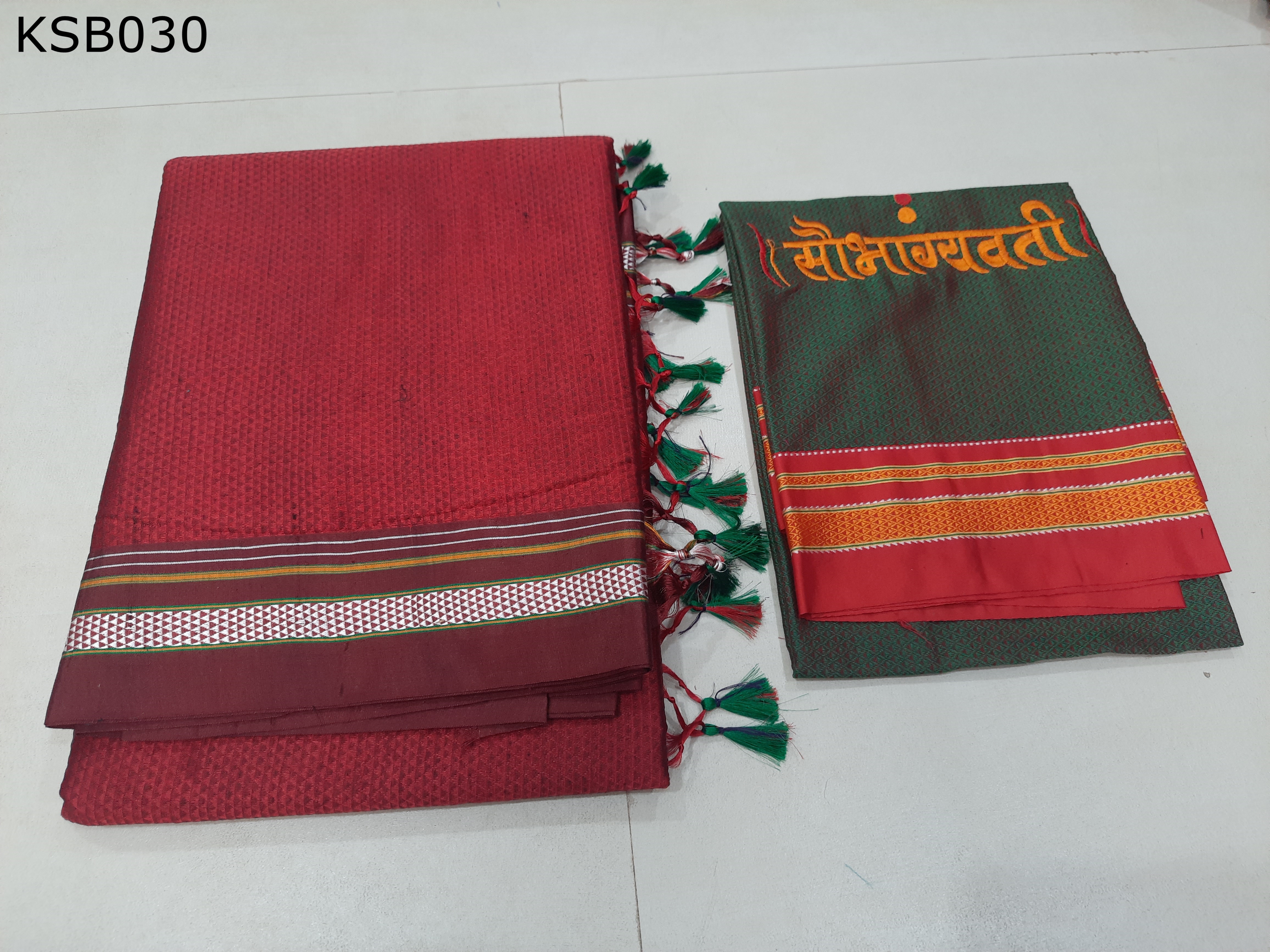 Khun Lining Pallu With Soubhagyavati Blouse