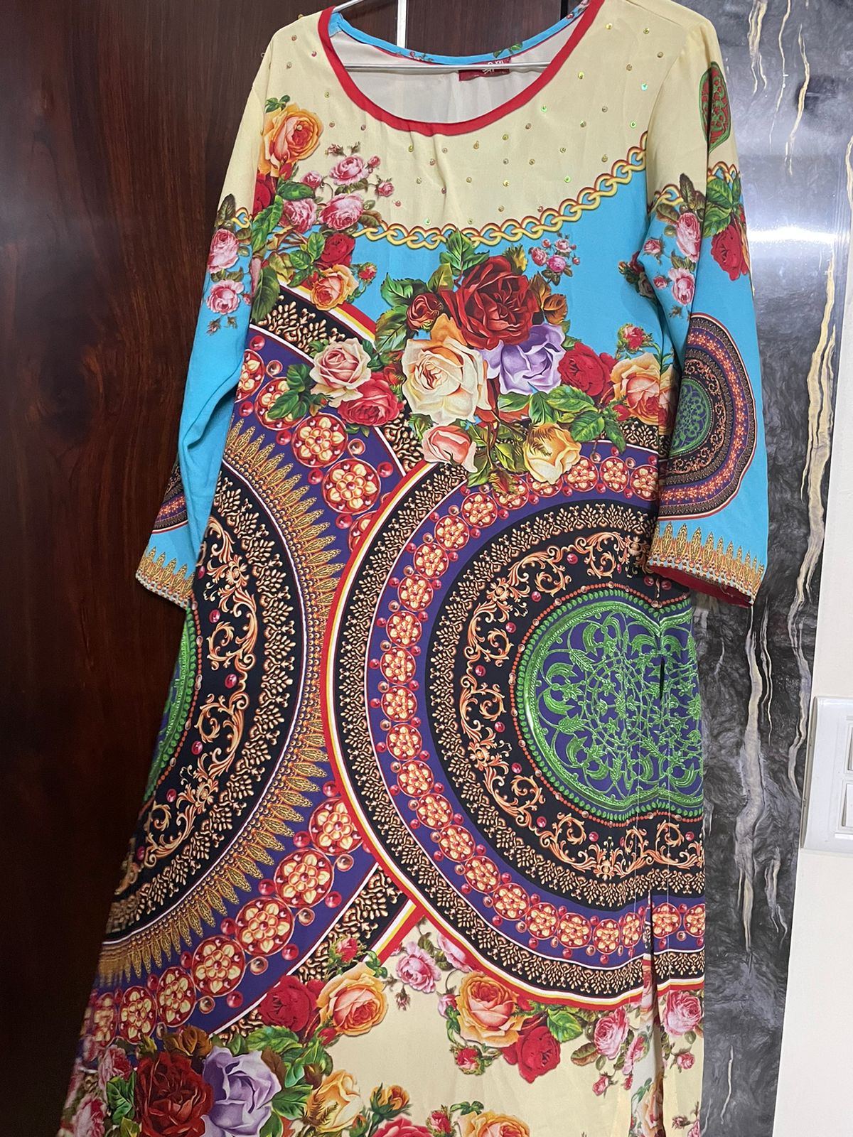 SHREE georgette kurti xxl