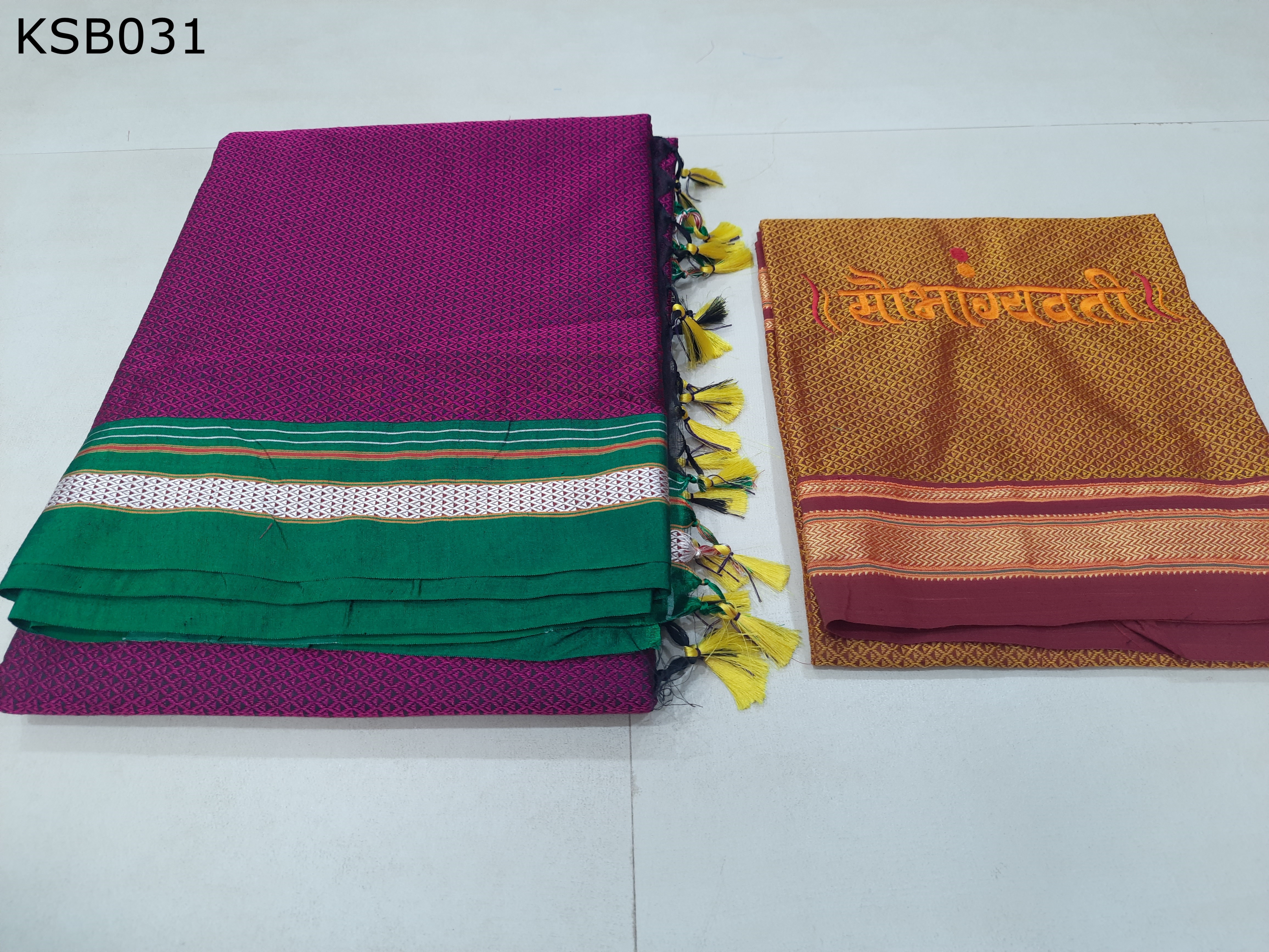 Khun Lining Pallu With Soubhagyavati Blouse
