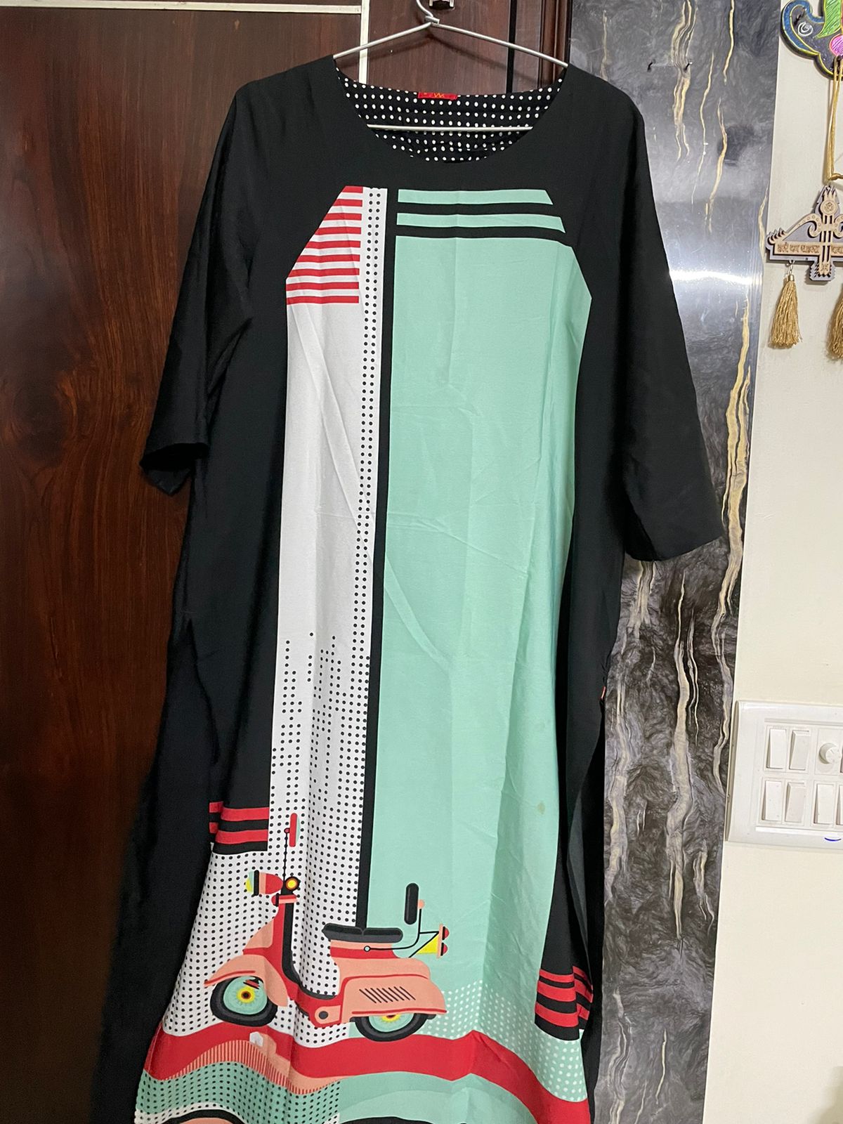 W polyster kurti 16size
