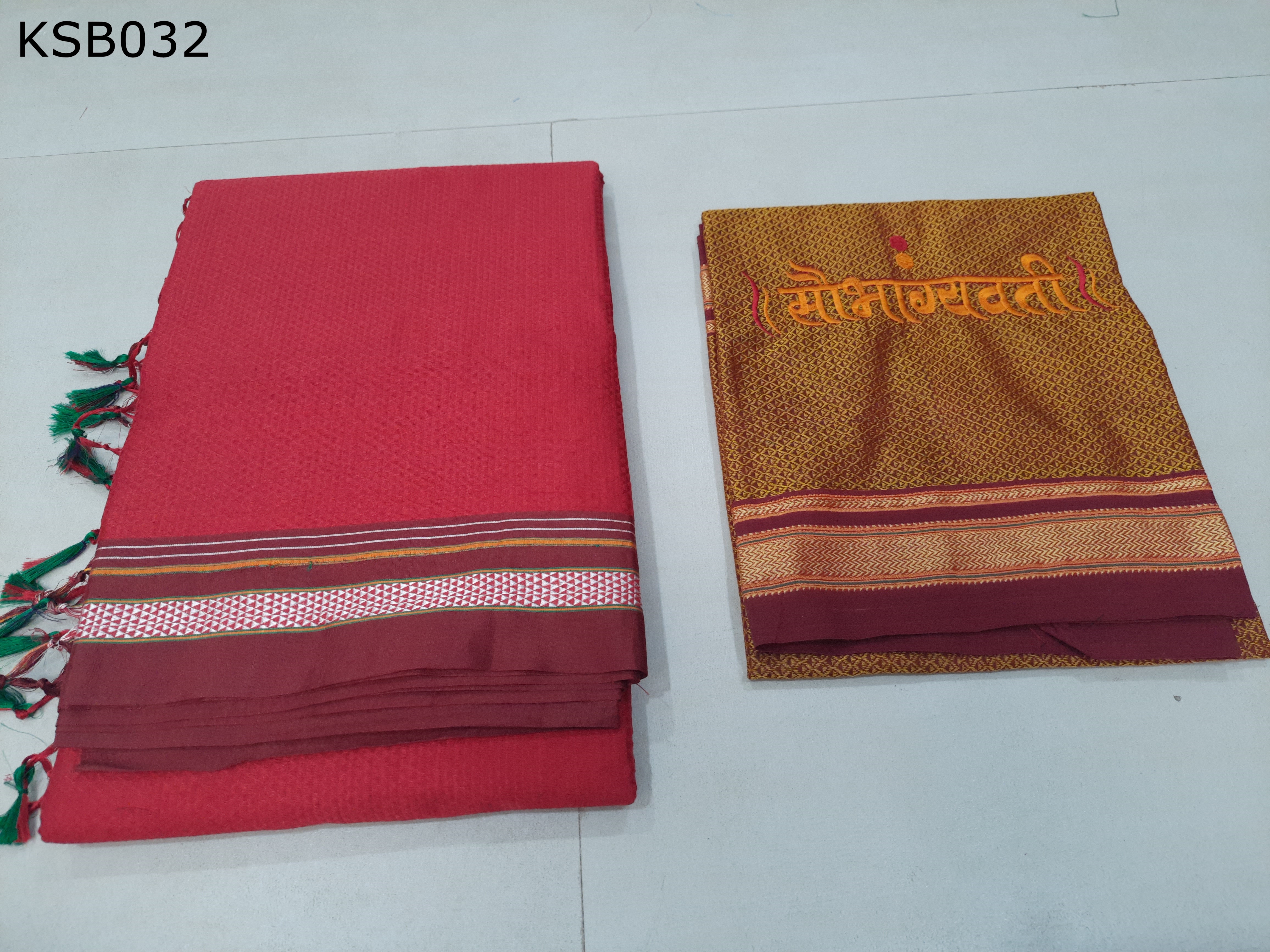 Khun Lining Pallu With Soubhagyavati Blouse