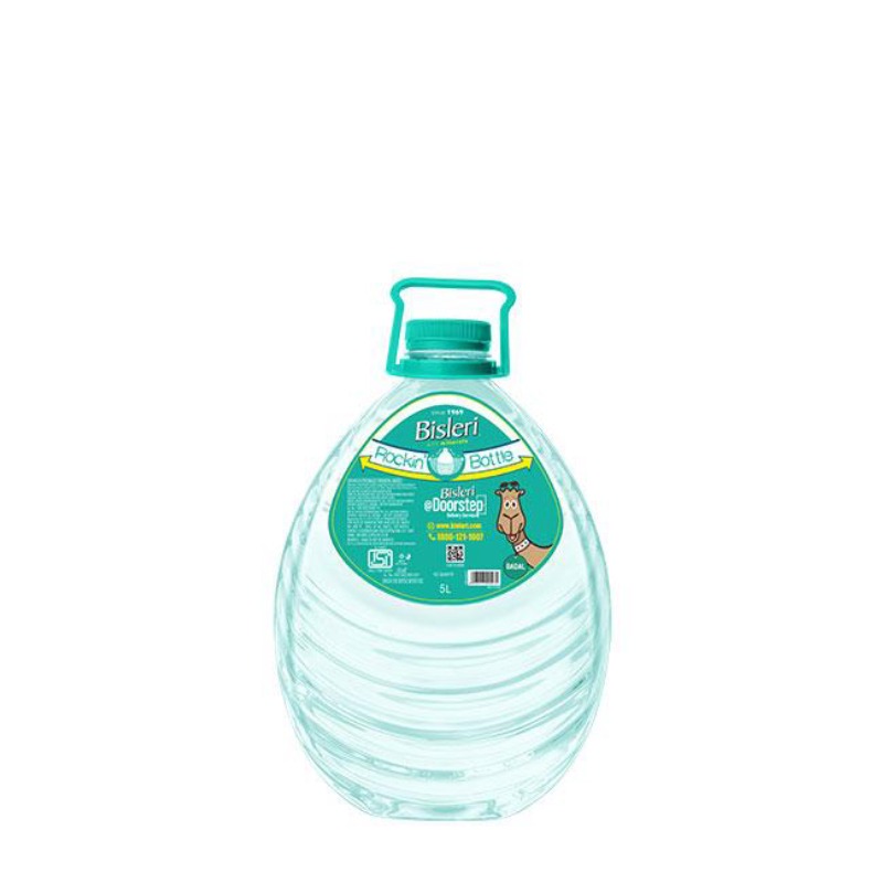 BISLERI 5 LITRE WATER CAN