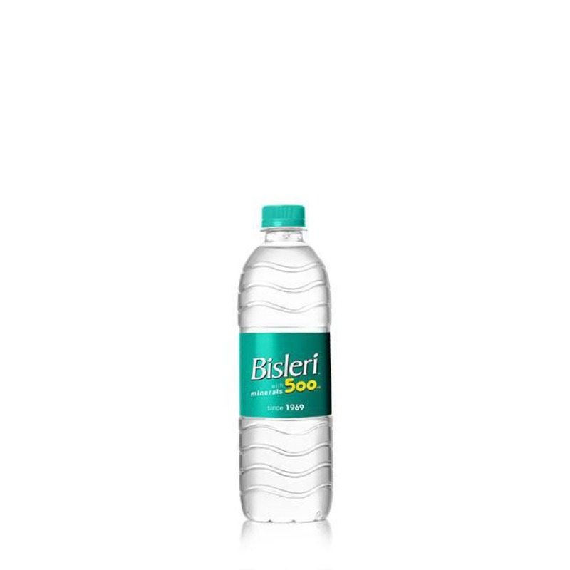 BISLERI 500ML WATER BOTTLES Case of 24 bottles