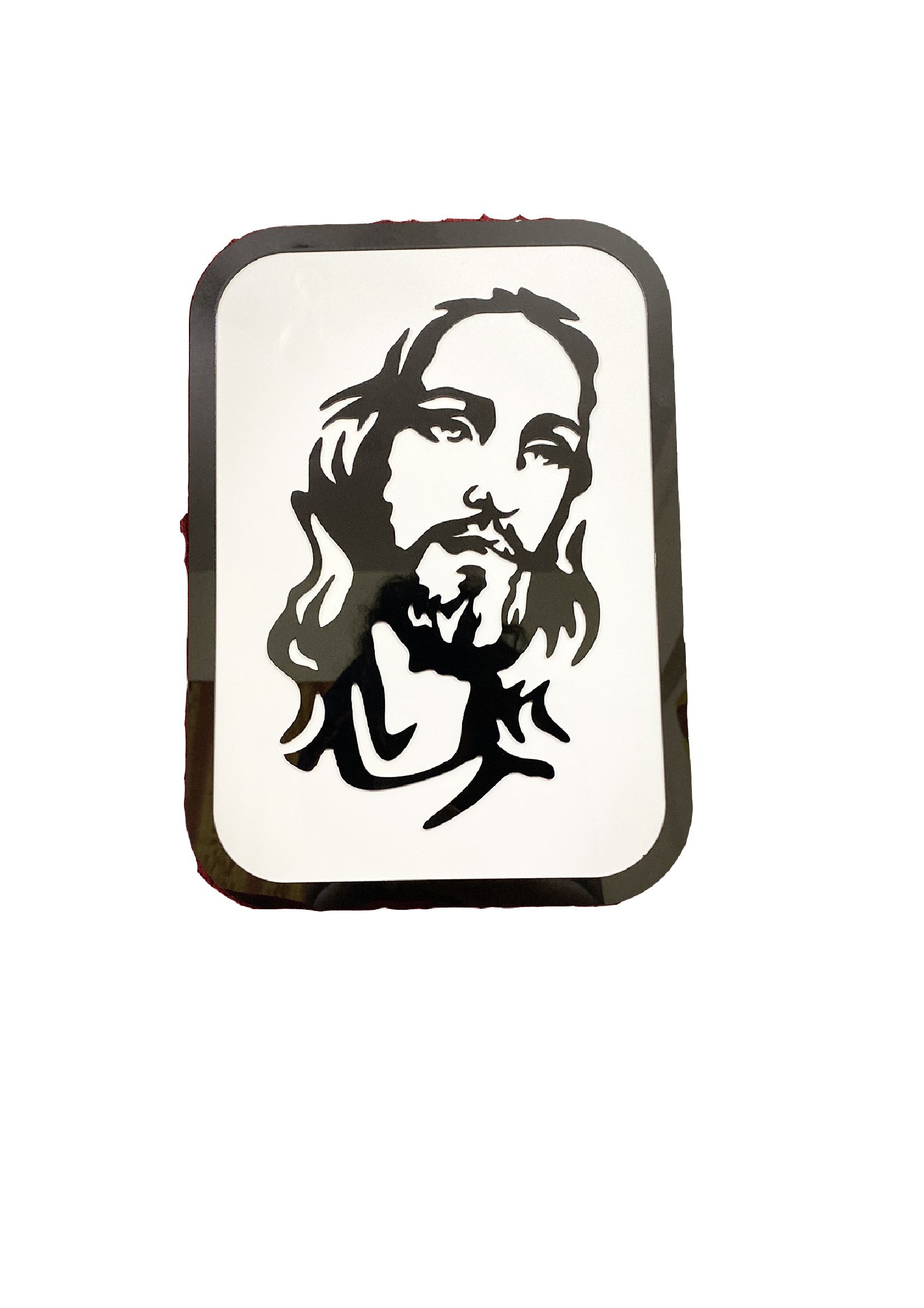 Jesus frame laser cut Acrylic