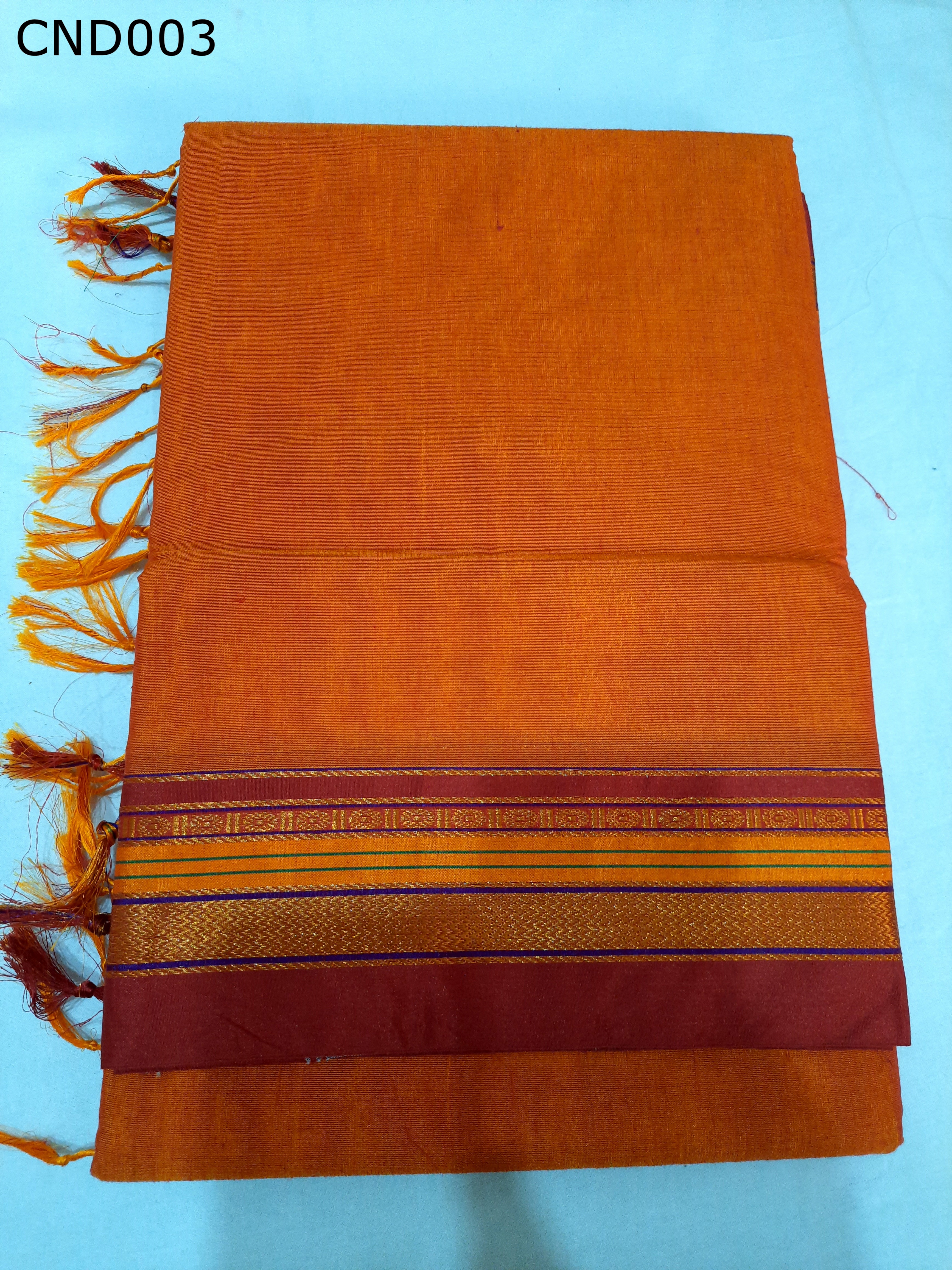 Cotton Silk Traditional Ilkal Border