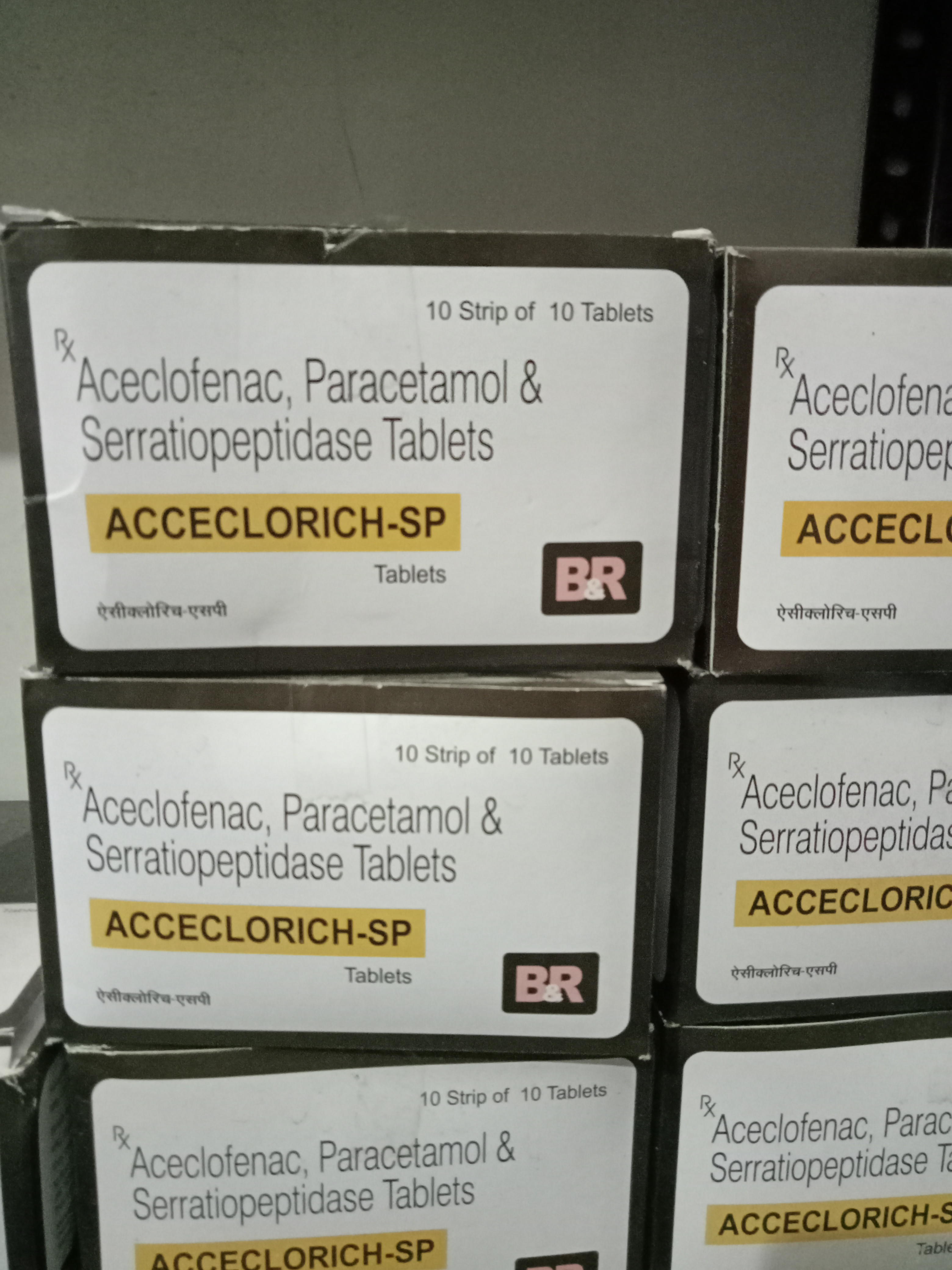 BODY PAIN KEELER IN 10 MG TB