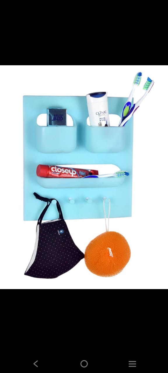 Plastic hanging storage