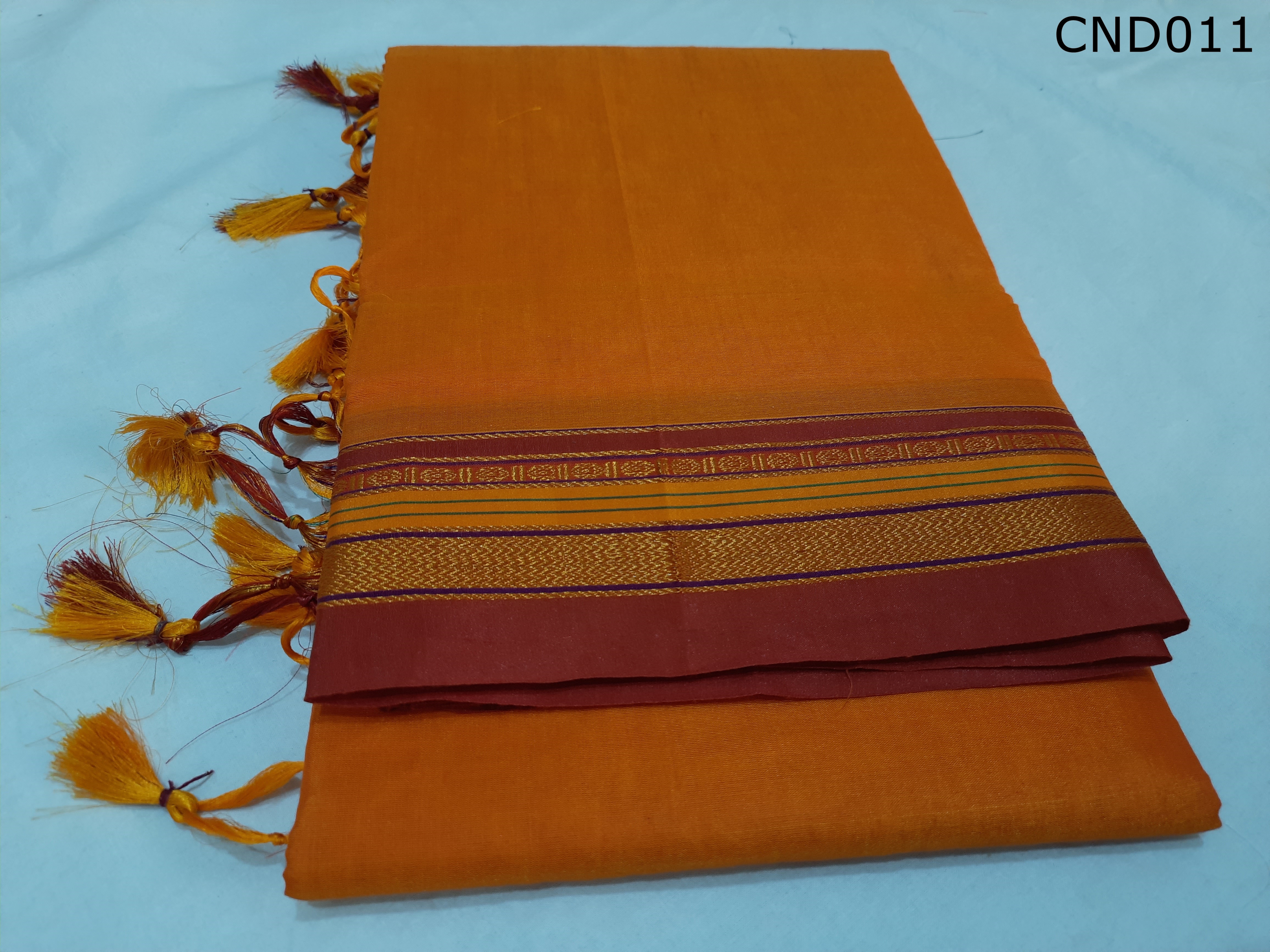 Cotton Silk Traditional Ilkal Border