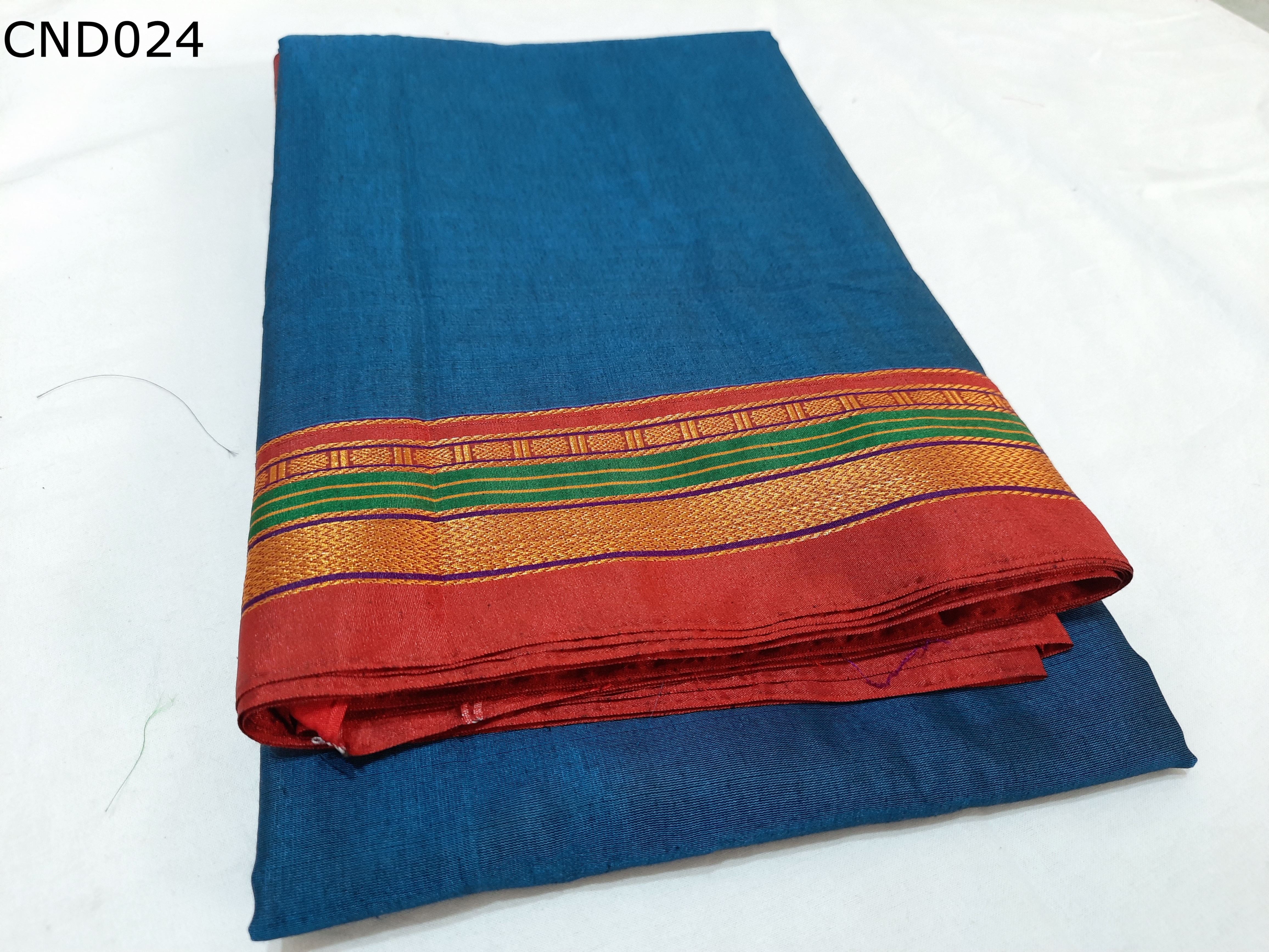 Cotton Silk Traditional Ilkal Border